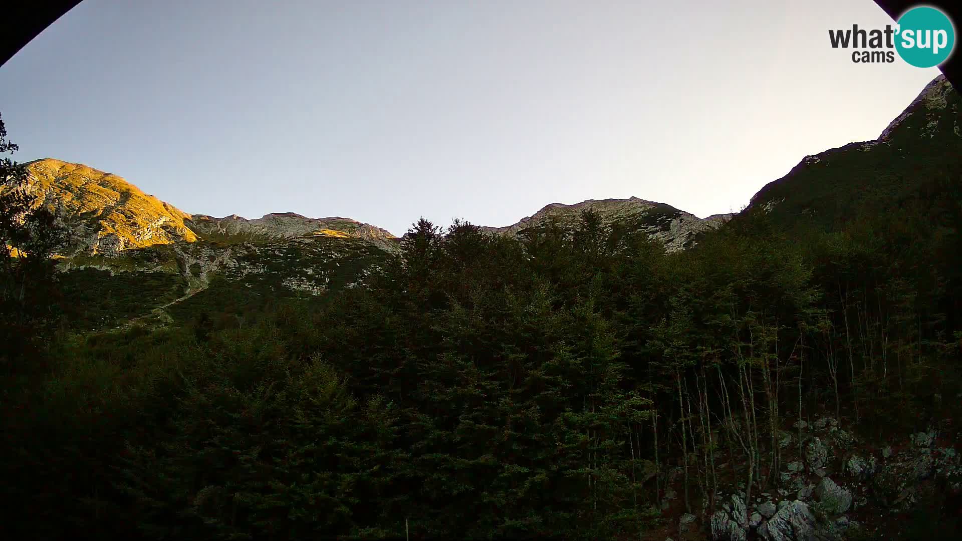 Cámara web PLANINA RAZOR (1315) | vista a Vogel y Globoko