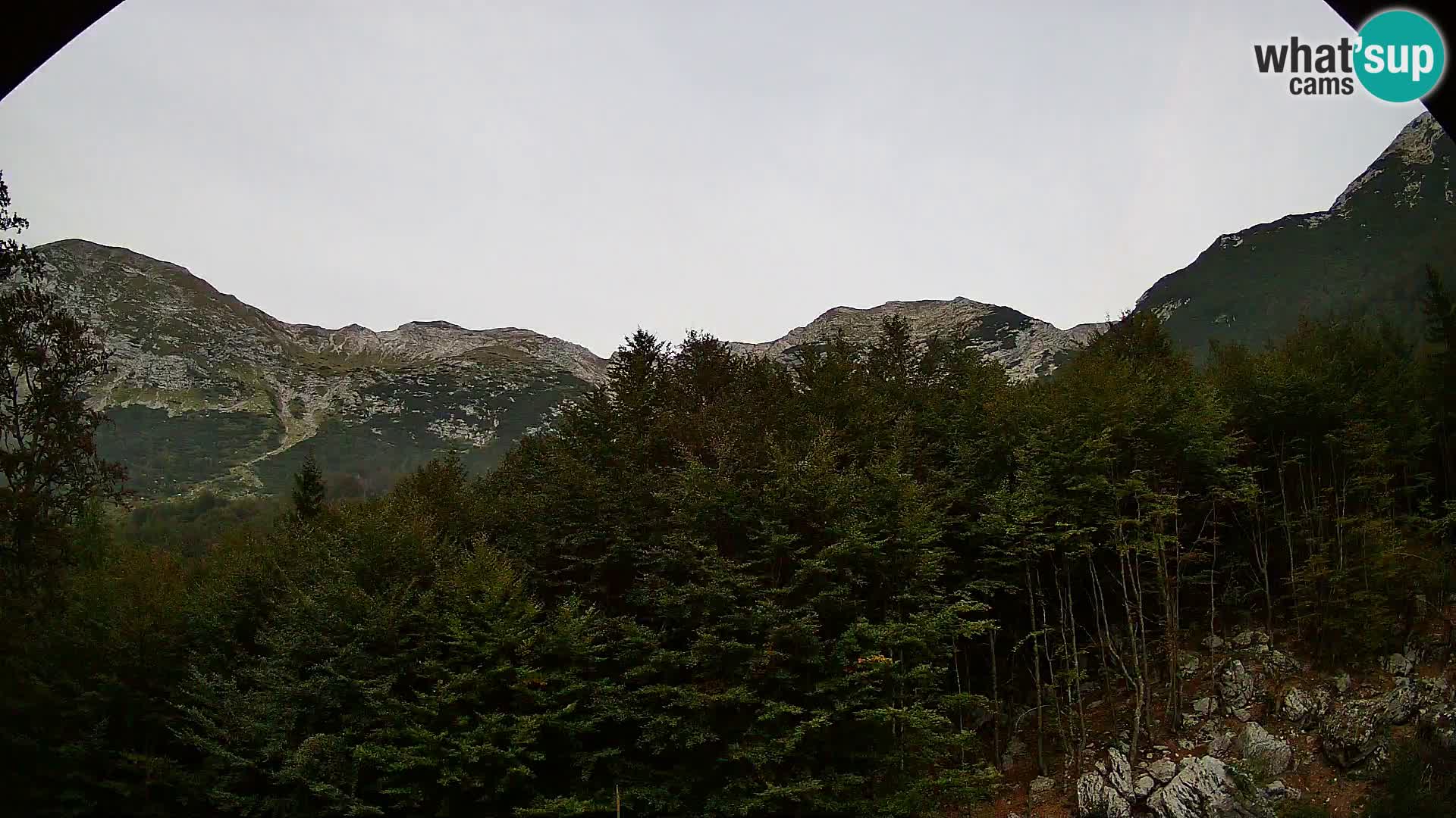 PLANINA RAZOR webcam (1315) | view to Vogel and Globoko