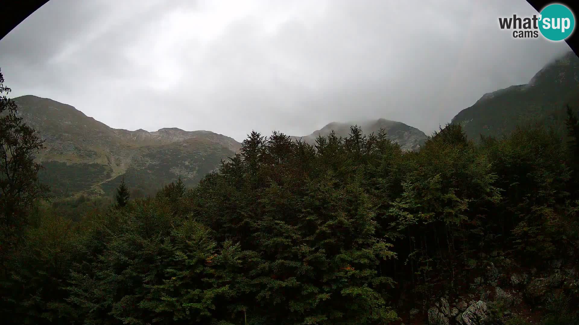 PLANINA RAZOR Live Cam (1315) | vista su Vogel e Globoko