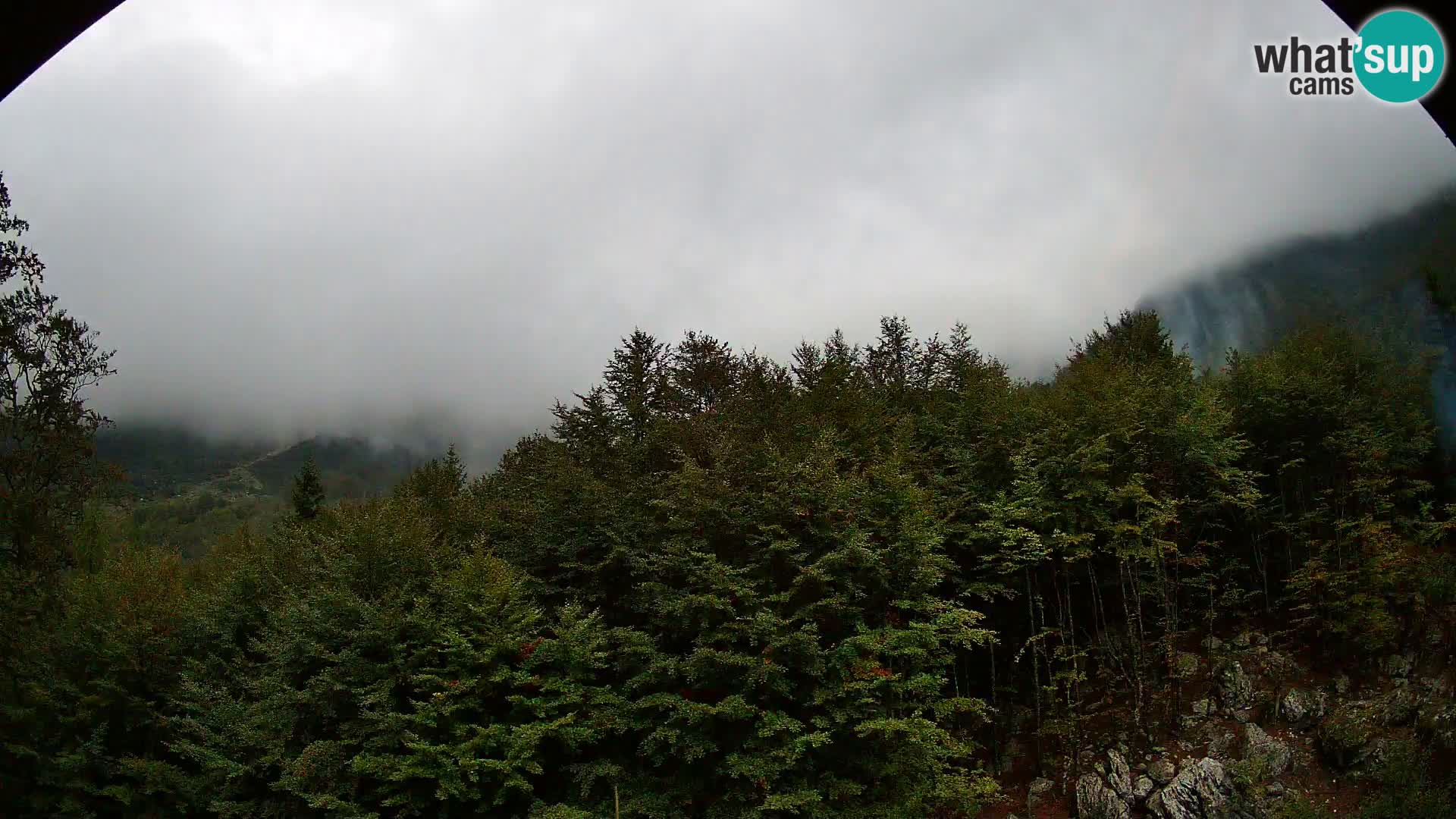 PLANINA RAZOR webcam (1315) | view to Vogel and Globoko