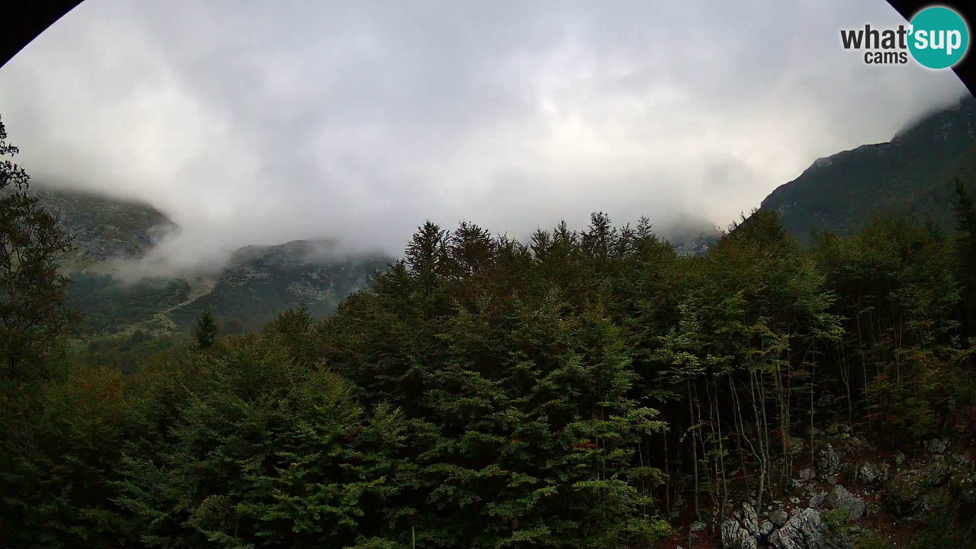 PLANINA RAZOR webcam (1315) | view to Vogel and Globoko