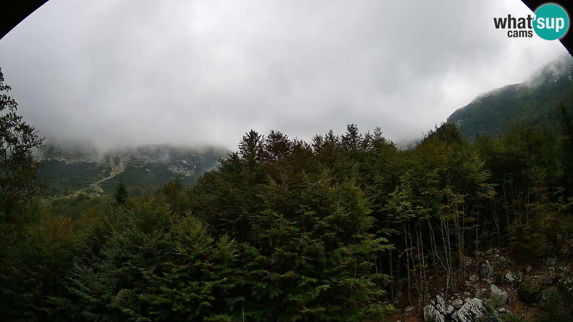 PLANINA RAZOR Live Cam (1315) | vista su Vogel e Globoko