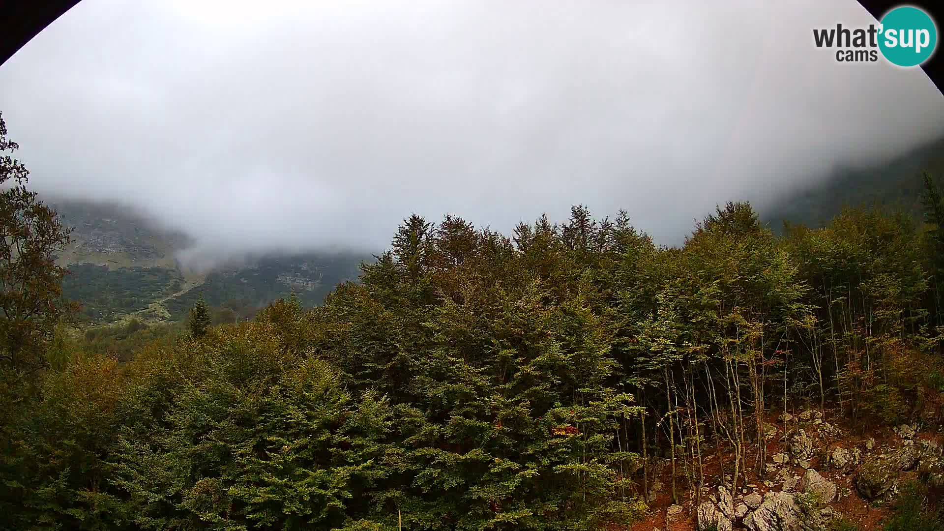PLANINA RAZOR webcam (1315) | view to Vogel and Globoko