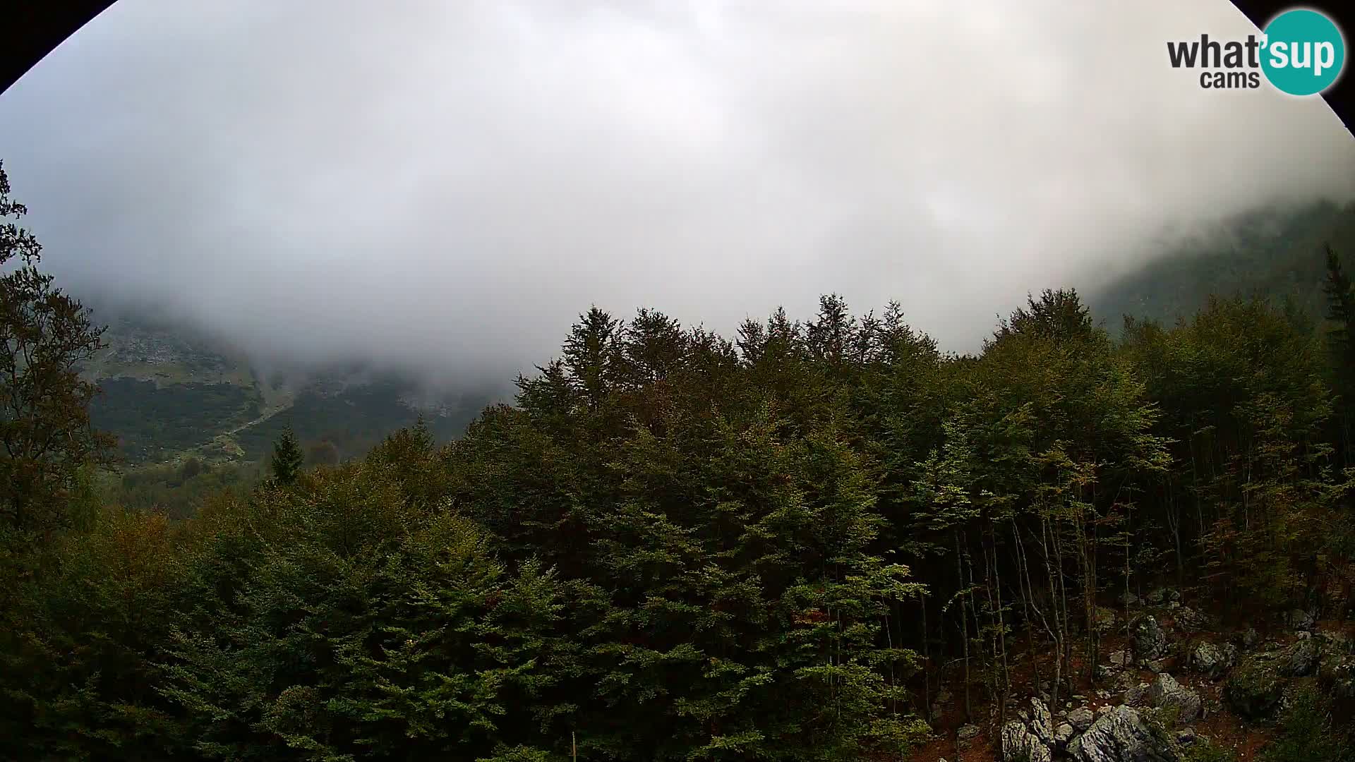PLANINA RAZOR webcam (1315) | view to Vogel and Globoko