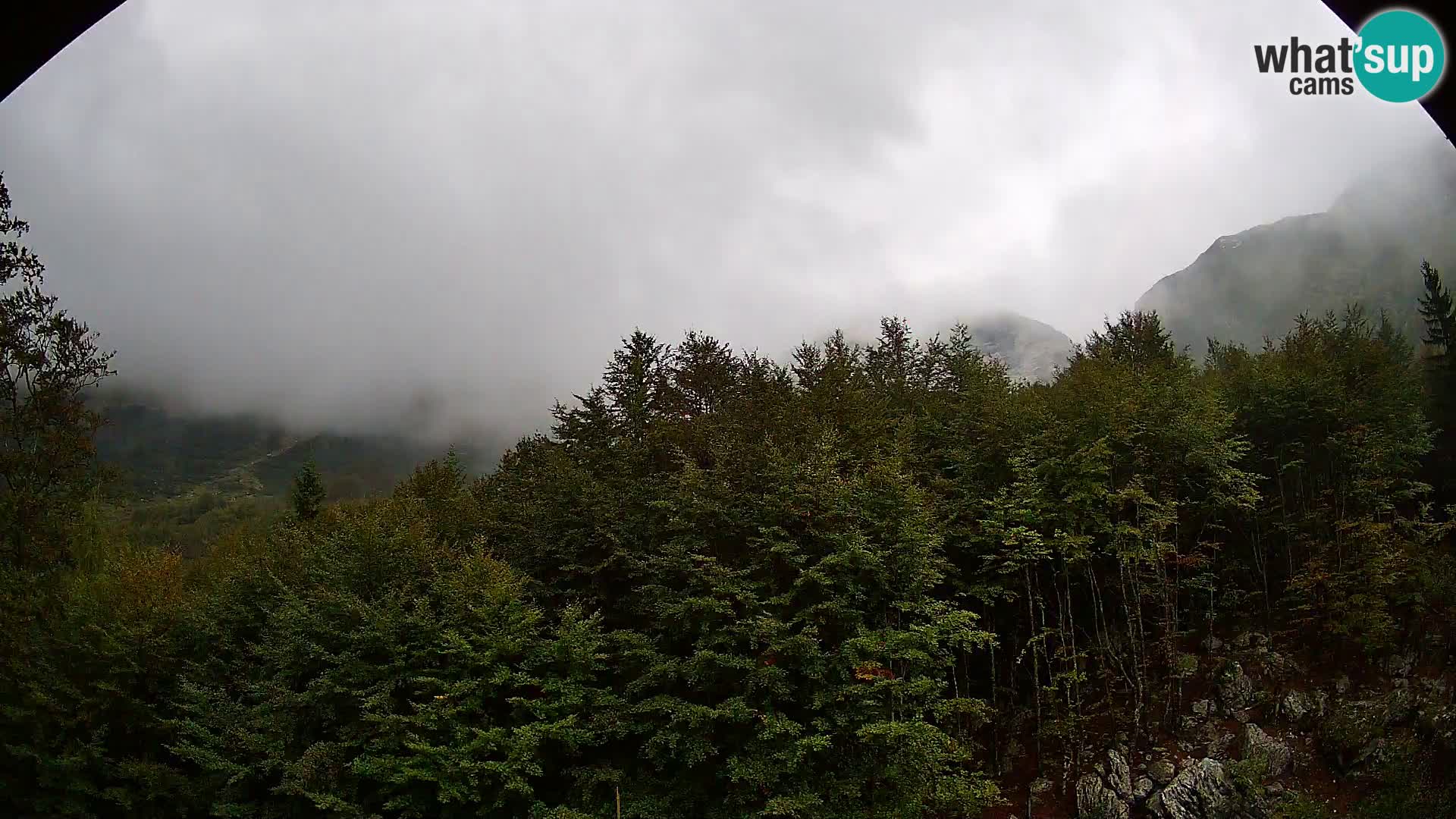 PLANINA RAZOR webcam (1315) | view to Vogel and Globoko