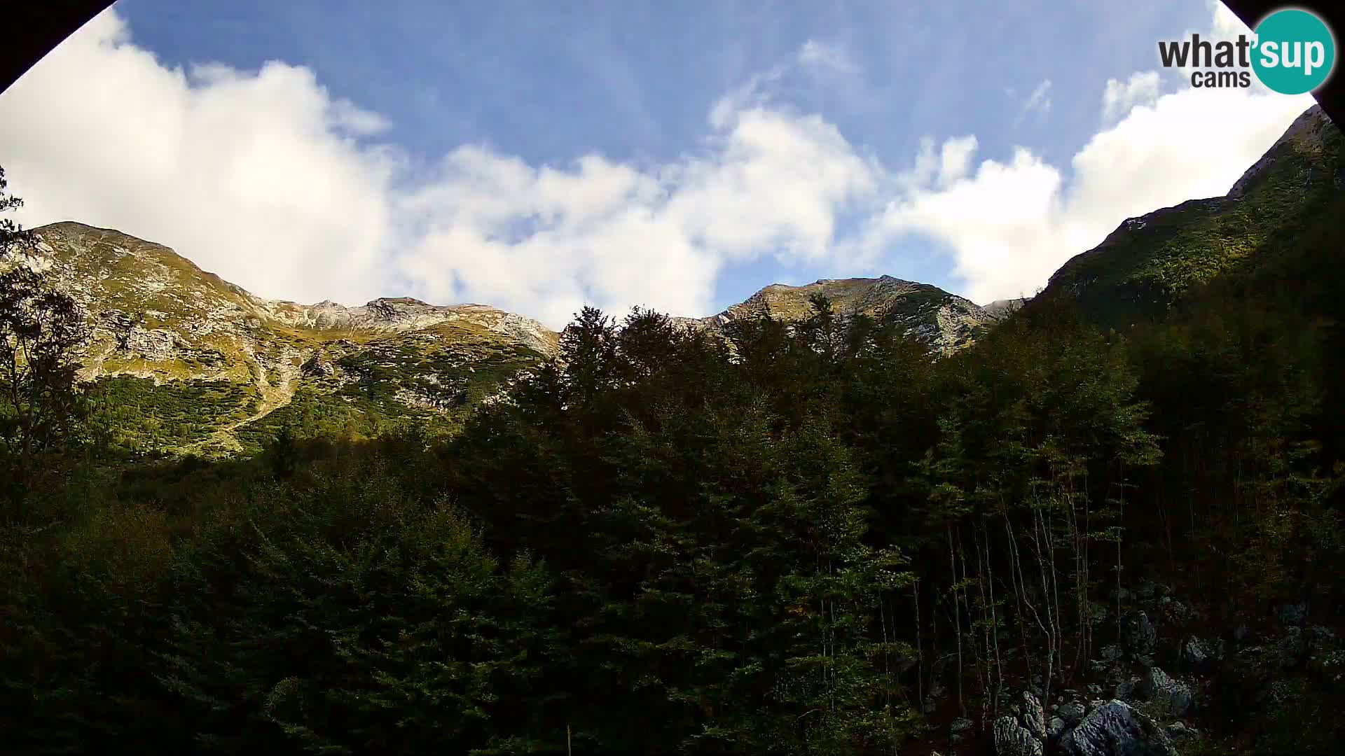 PLANINA RAZOR webcam (1315) | view to Vogel and Globoko