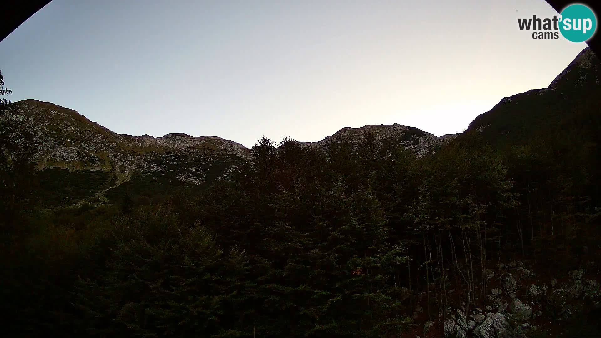 Cámara web PLANINA RAZOR (1315) | vista a Vogel y Globoko