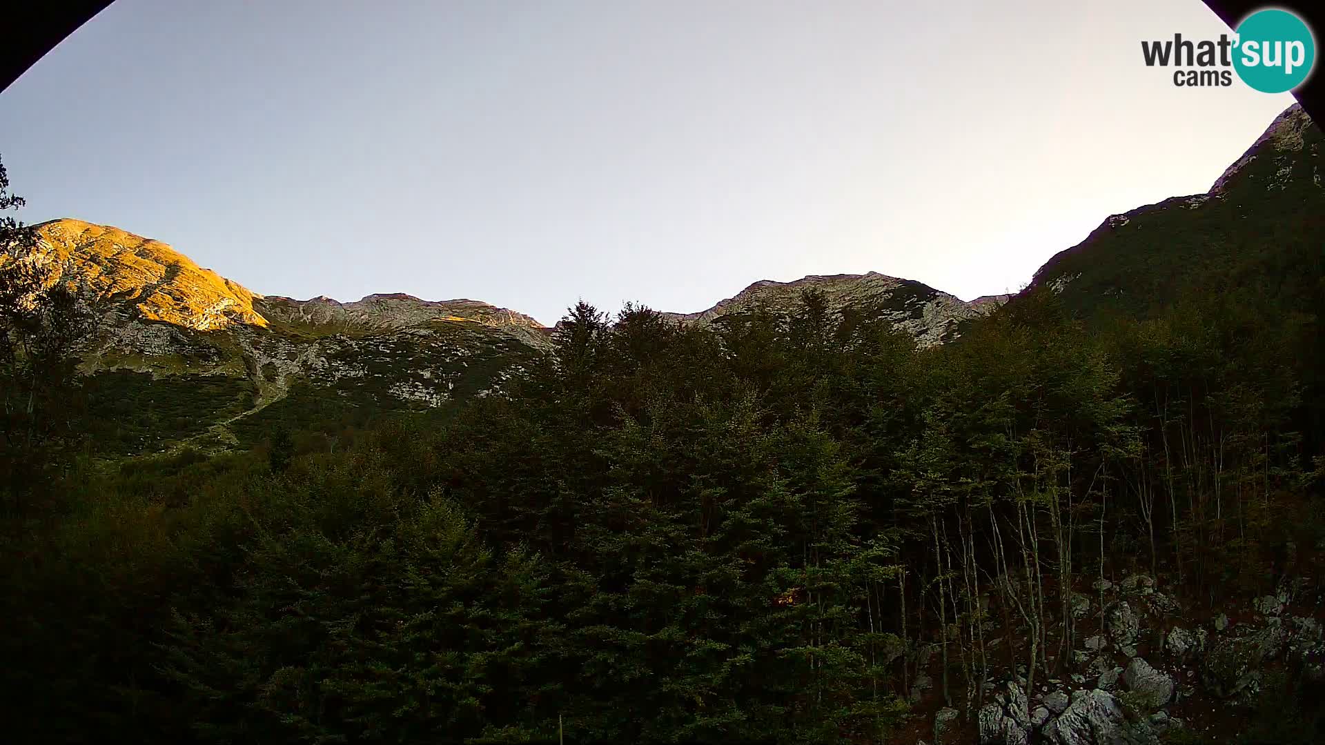 PLANINA RAZOR kamera (1315) | pogled na Vogel in Globoko