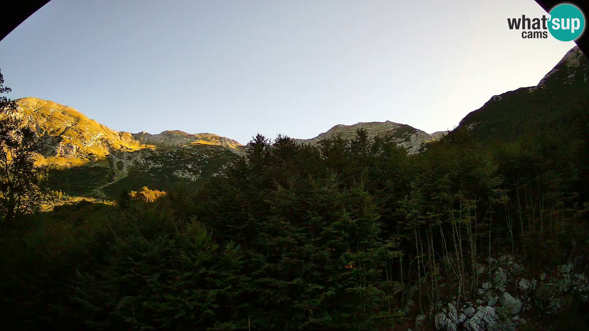 Cámara web PLANINA RAZOR (1315) | vista a Vogel y Globoko