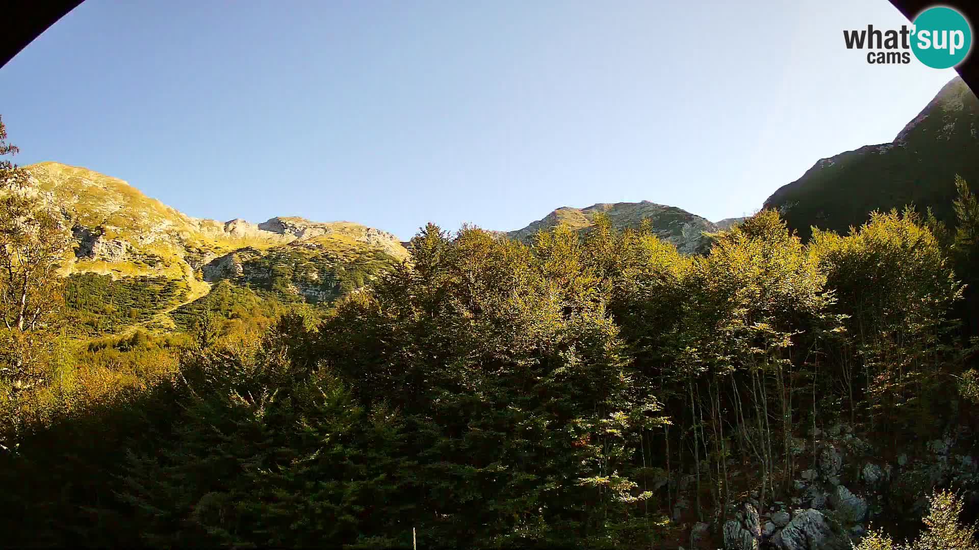 PLANINA RAZOR Live Cam (1315) | vista su Vogel e Globoko