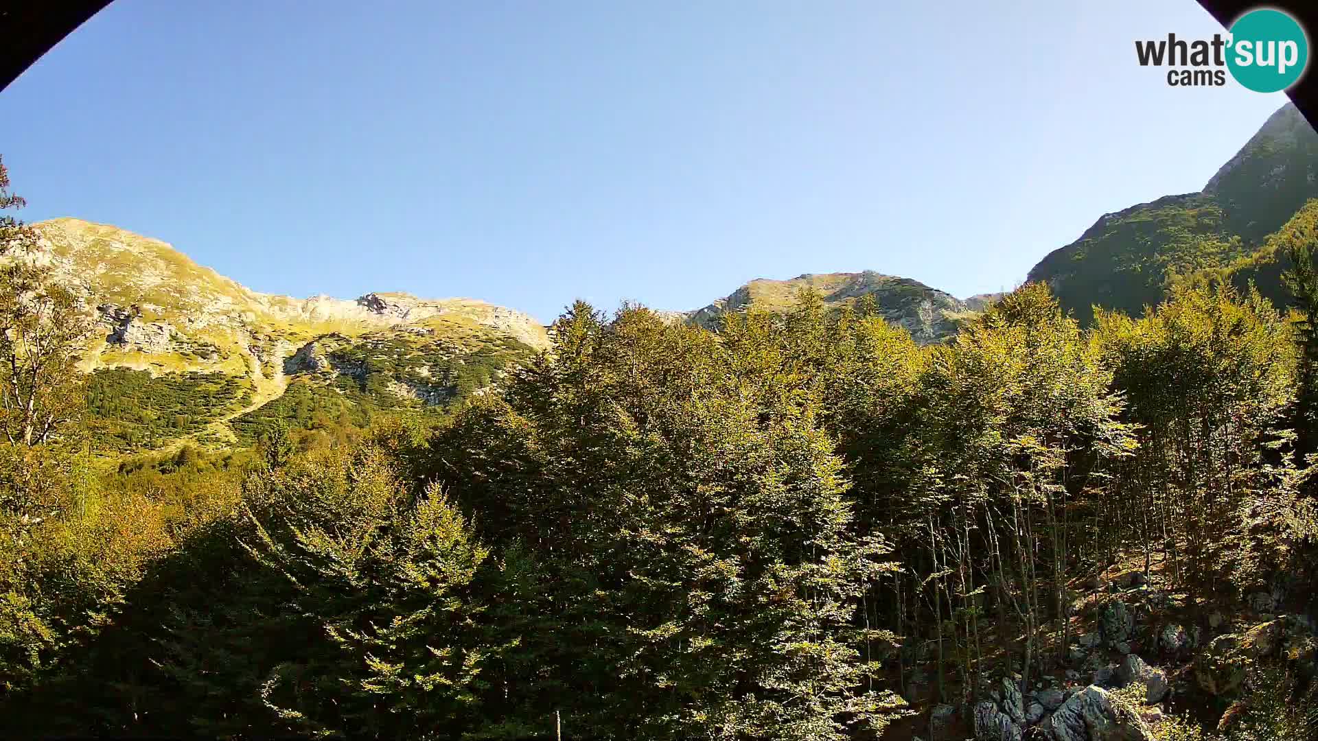 Cámara web PLANINA RAZOR (1315) | vista a Vogel y Globoko