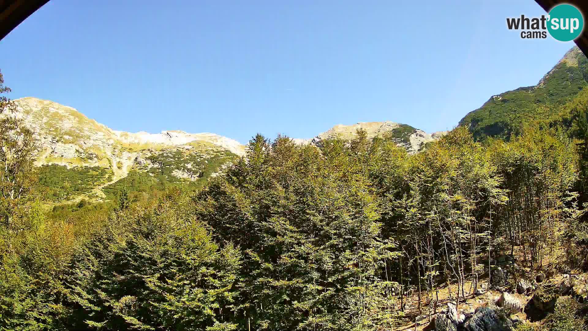 Cámara web PLANINA RAZOR (1315) | vista a Vogel y Globoko