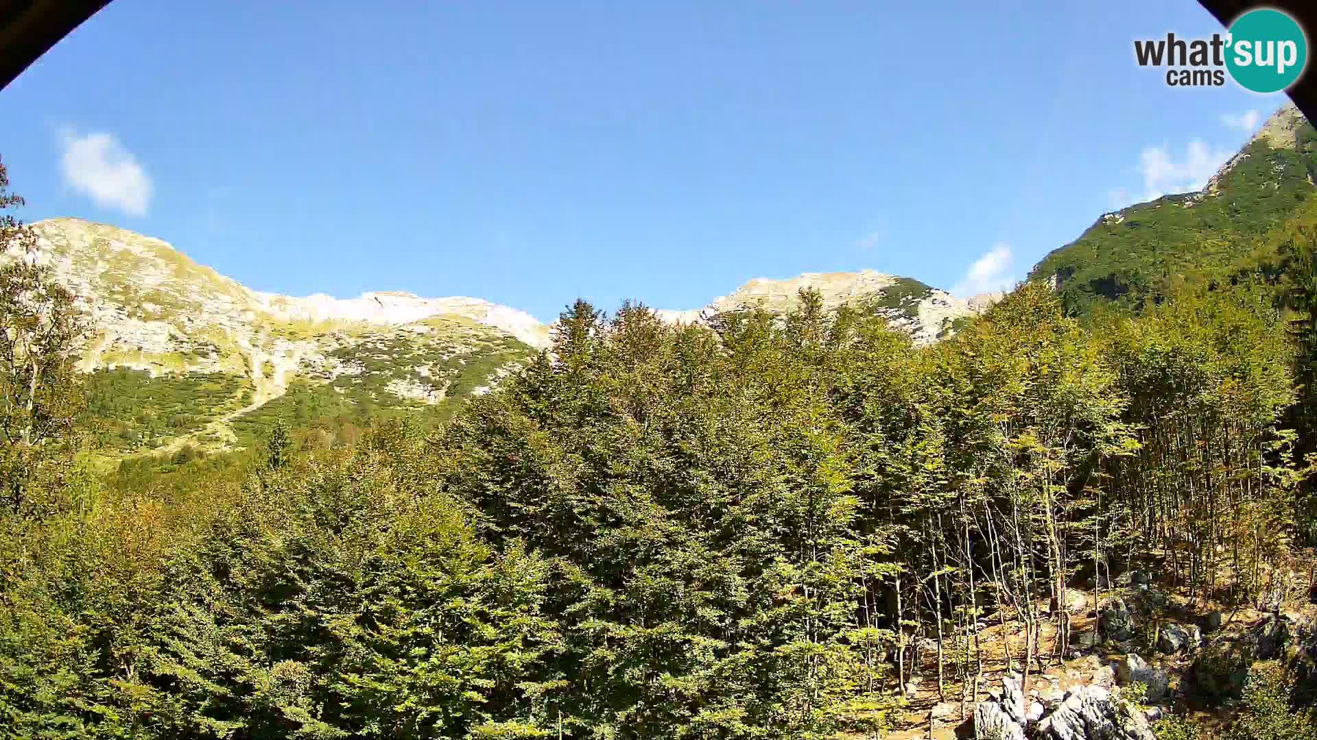 Cámara web PLANINA RAZOR (1315) | vista a Vogel y Globoko