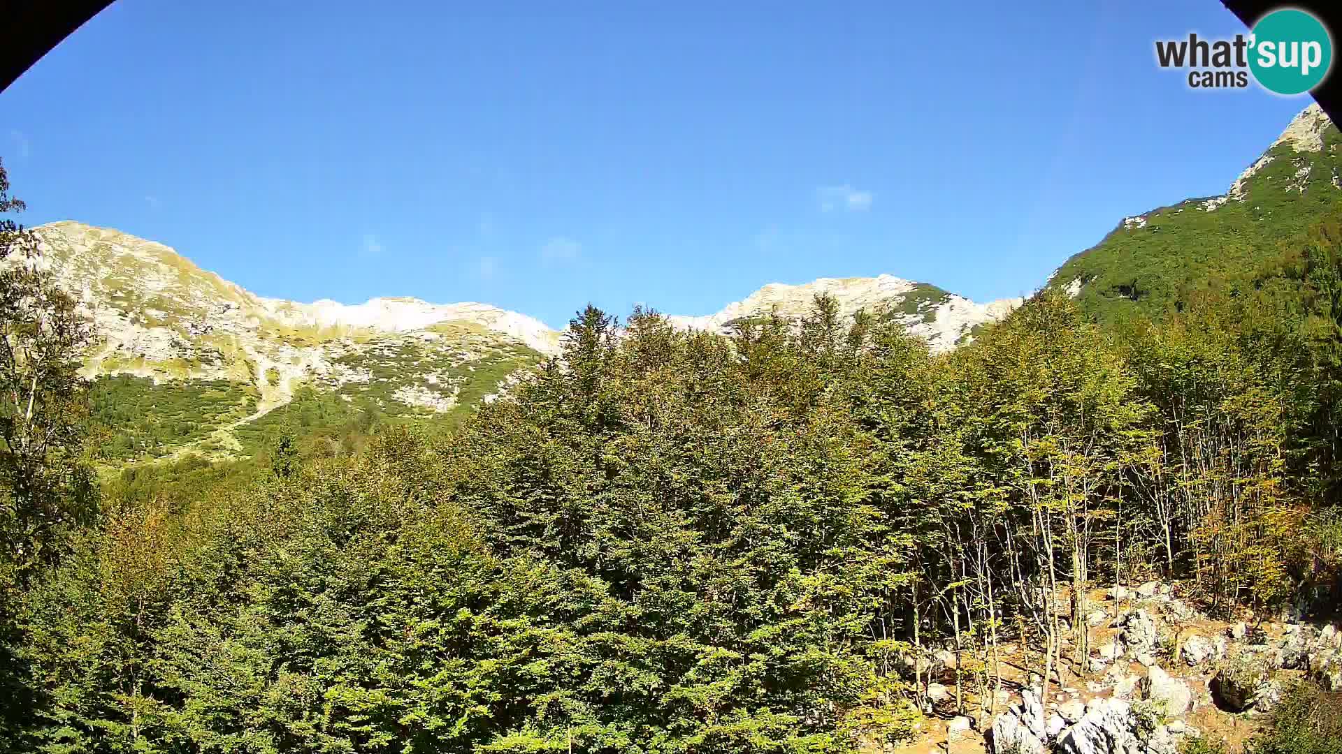 PLANINA RAZOR Live Cam (1315) | vista su Vogel e Globoko