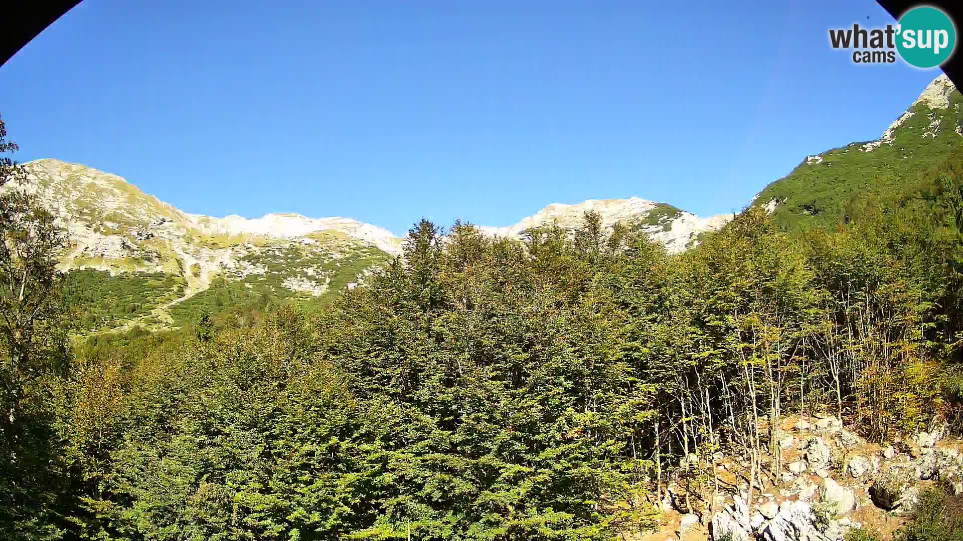 Cámara web PLANINA RAZOR (1315) | vista a Vogel y Globoko