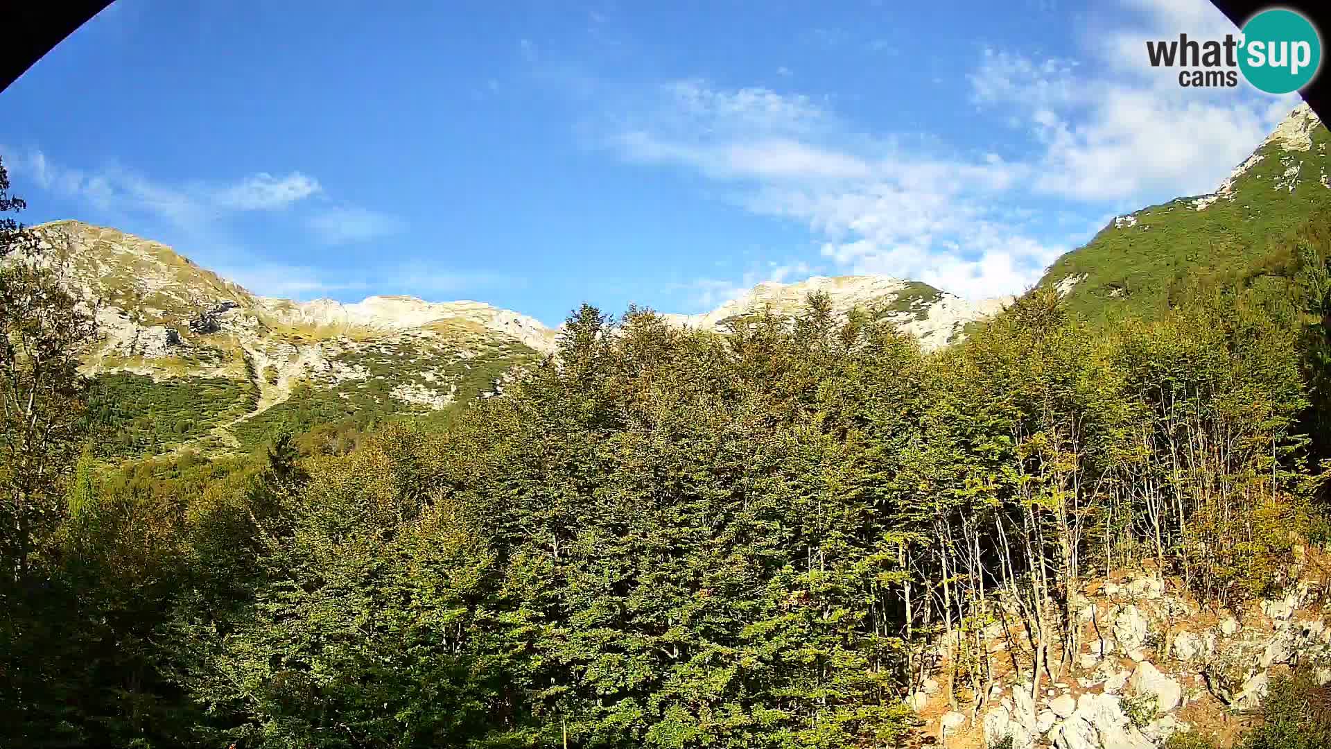 PLANINA RAZOR Live Cam (1315) | vista su Vogel e Globoko