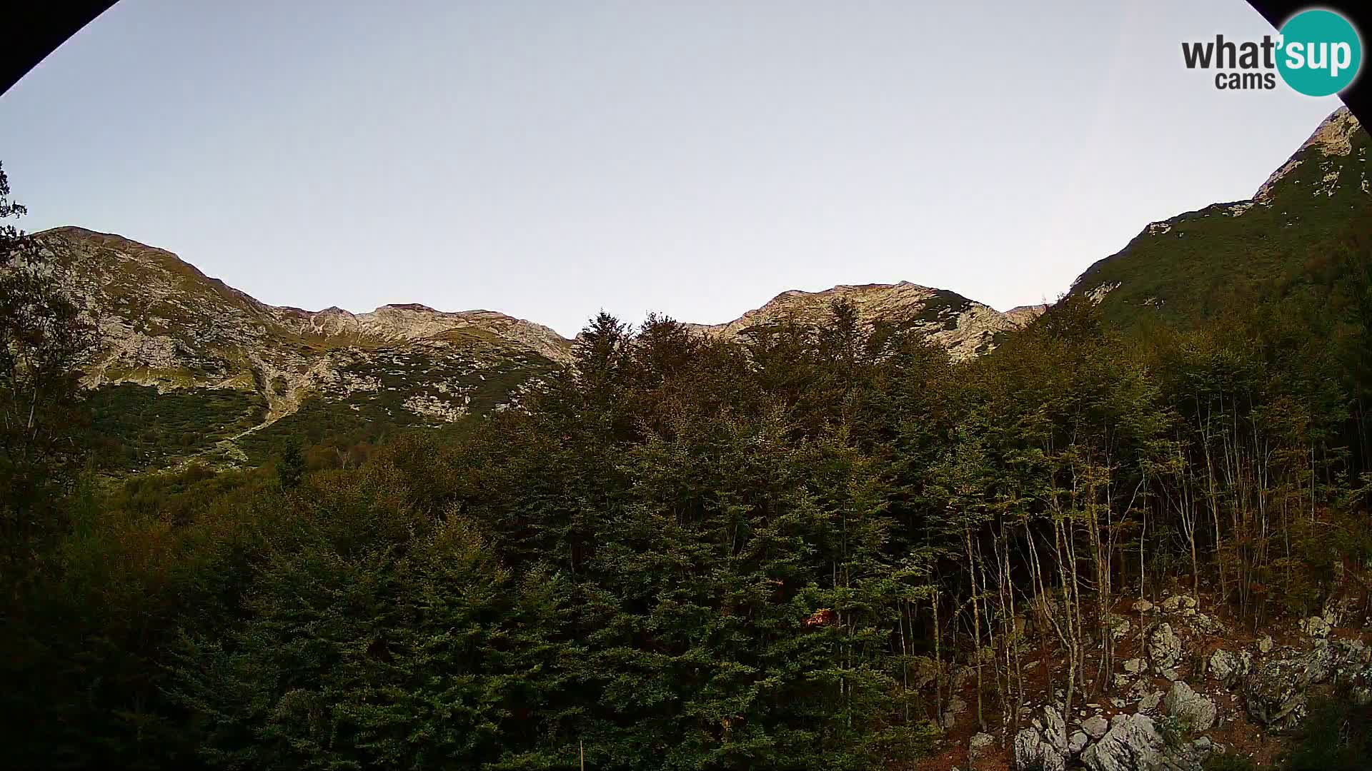 Cámara web PLANINA RAZOR (1315) | vista a Vogel y Globoko