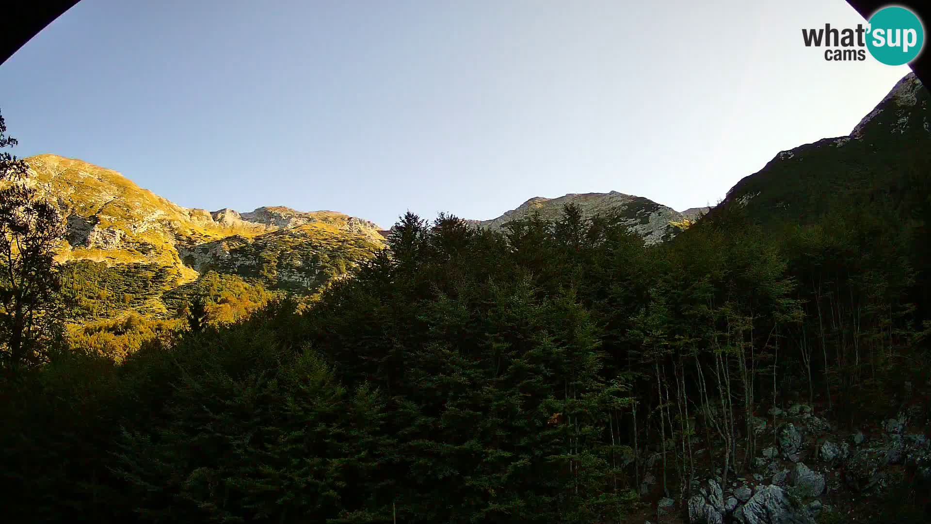 PLANINA RAZOR kamera (1315) | pogled na Vogel in Globoko