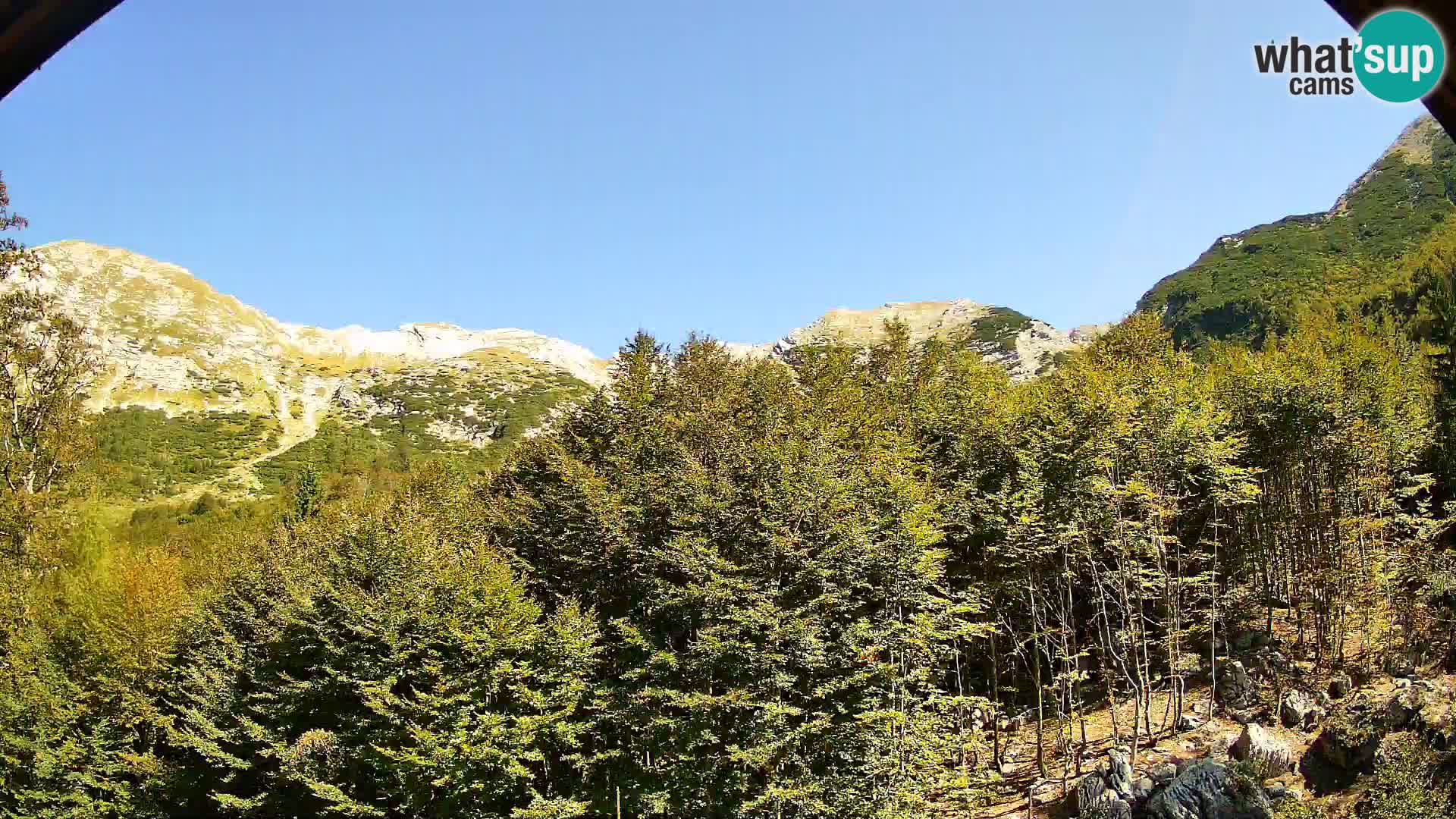 PLANINA RAZOR webcam (1315) | view to Vogel and Globoko