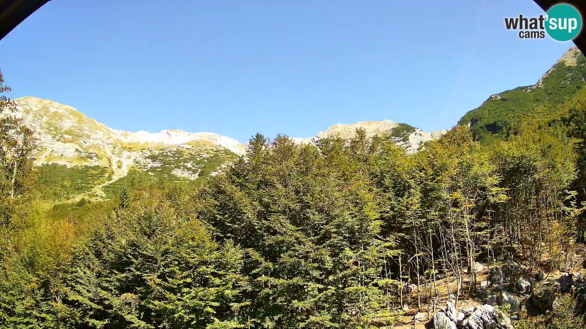 PLANINA RAZOR webcam (1315) | view to Vogel and Globoko