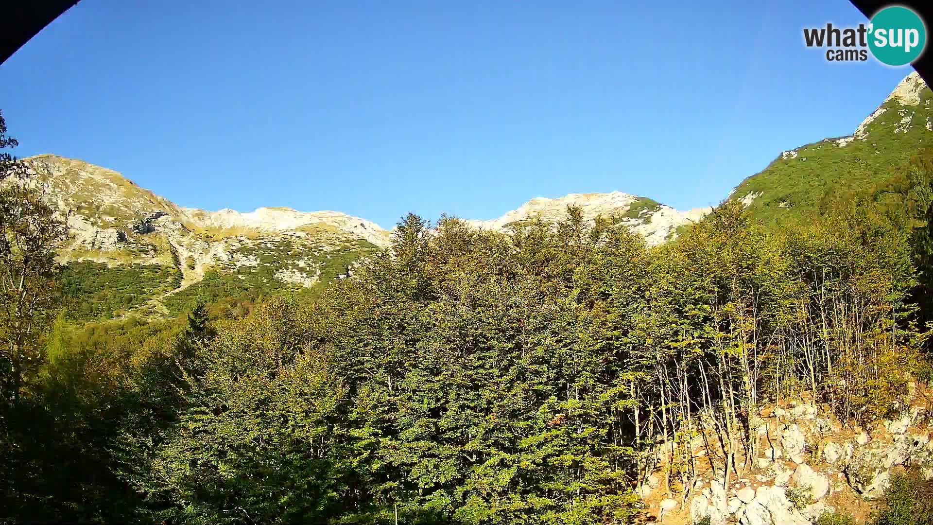 Cámara web PLANINA RAZOR (1315) | vista a Vogel y Globoko