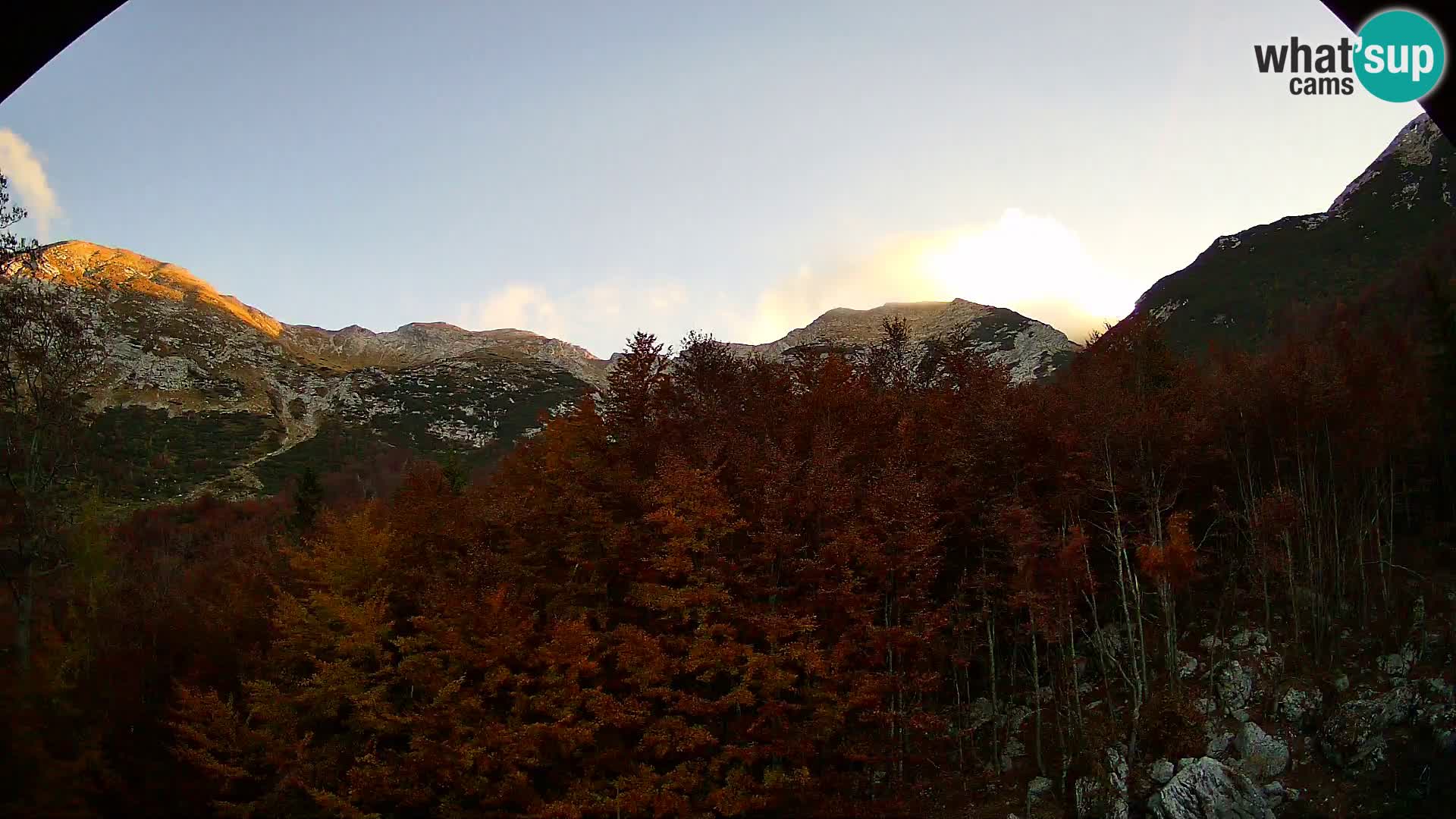 PLANINA RAZOR Live Cam (1315) | vista su Vogel e Globoko
