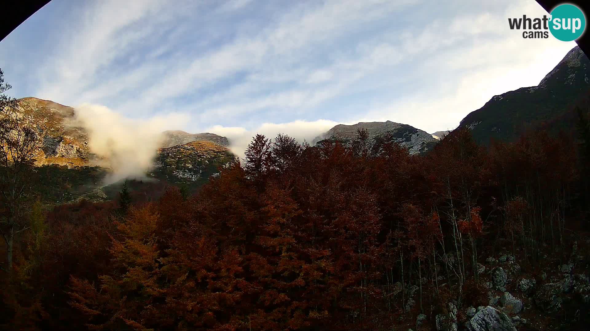 PLANINA RAZOR Live Cam (1315) | vista su Vogel e Globoko