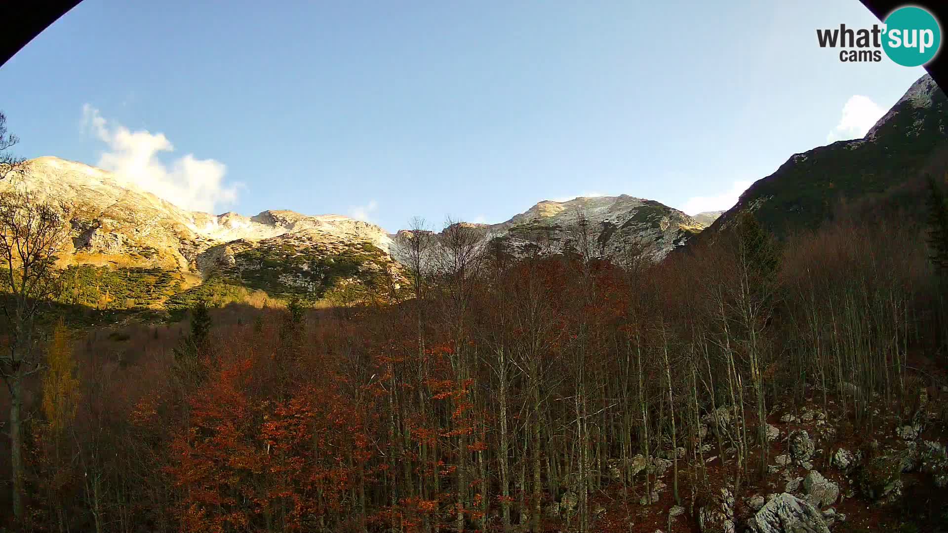 PLANINA RAZOR webcam (1315) | view to Vogel and Globoko