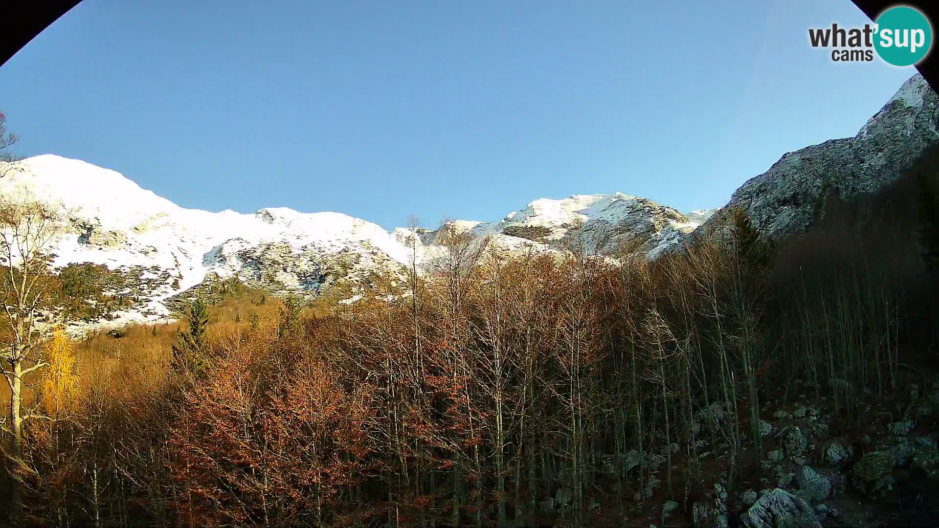 PLANINA RAZOR webcam (1315) | view to Vogel and Globoko