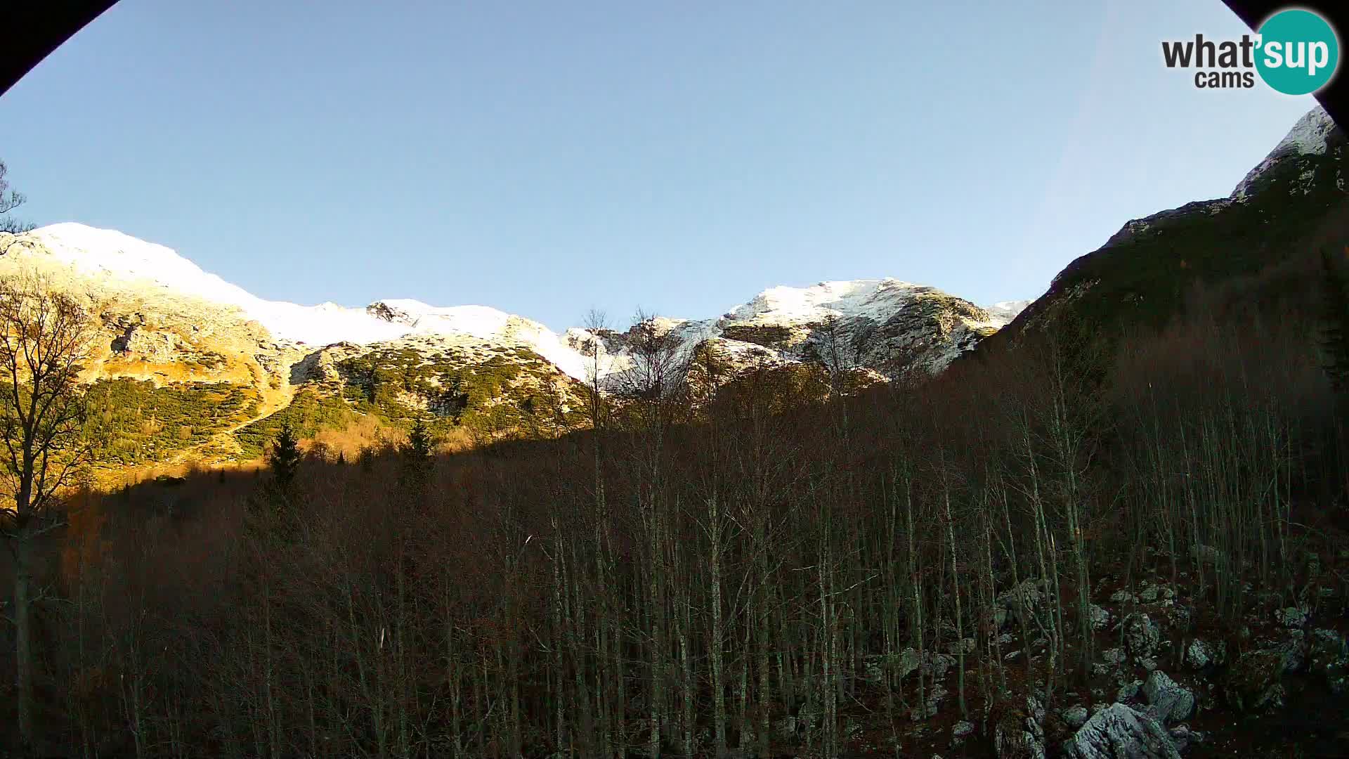 PLANINA RAZOR Live Cam (1315) | vista su Vogel e Globoko