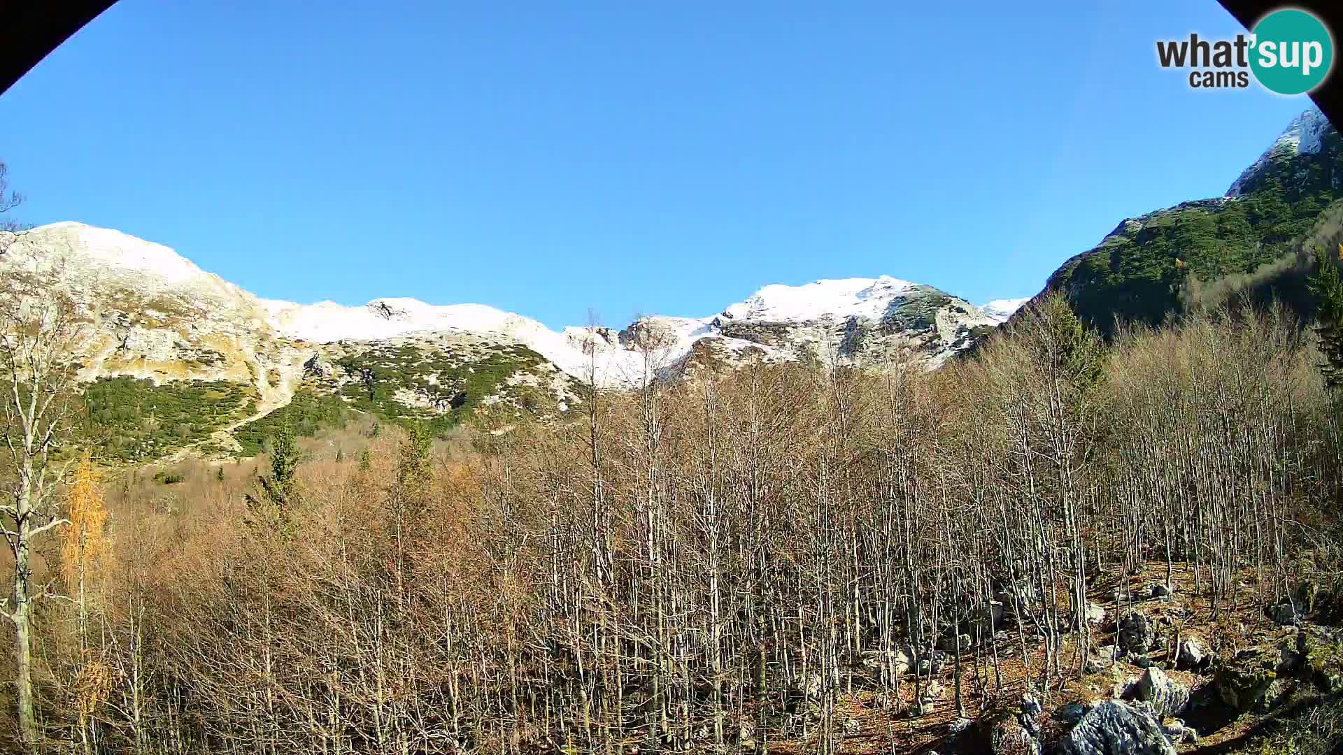 PLANINA RAZOR webcam (1315) | view to Vogel and Globoko