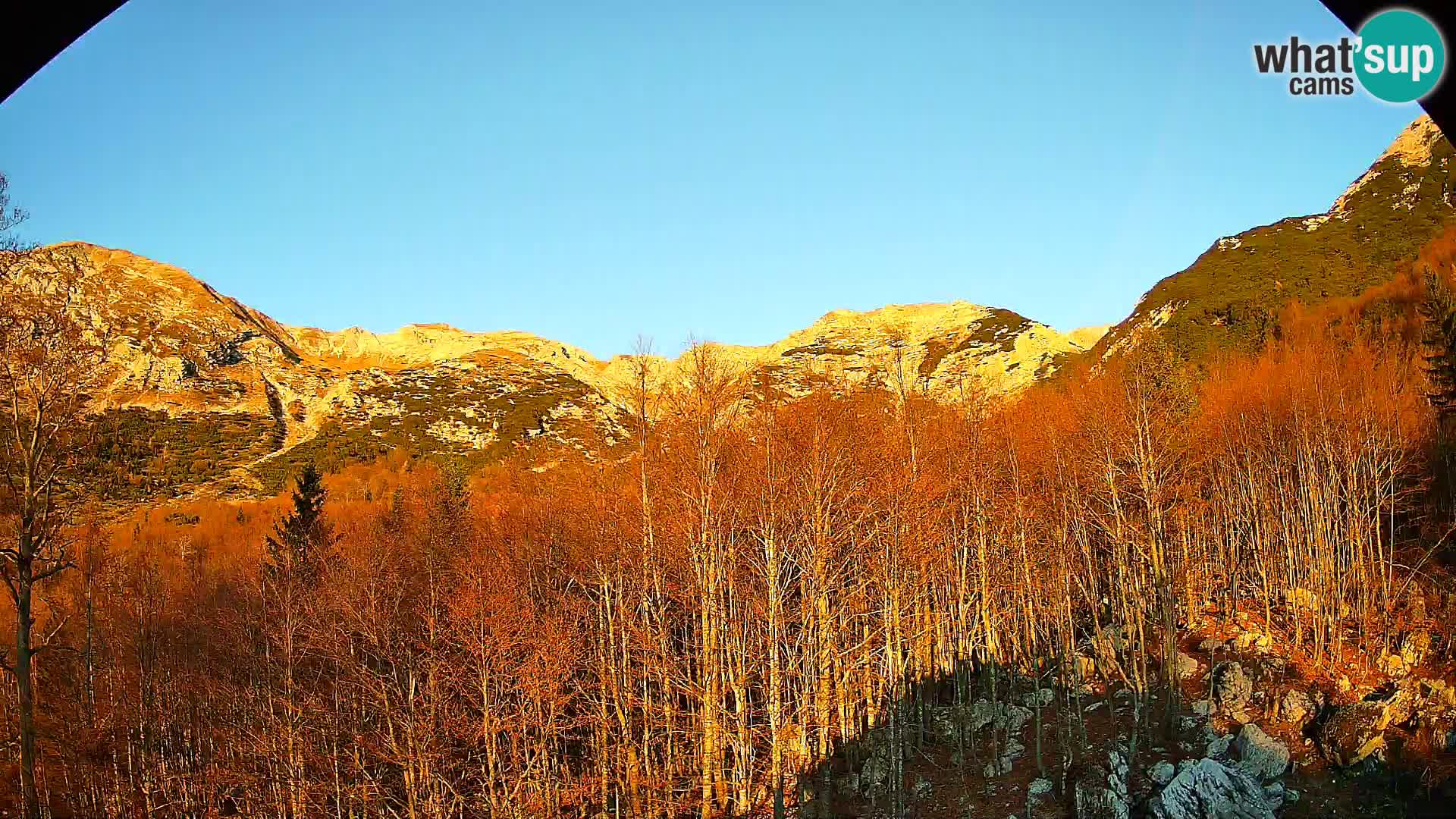 PLANINA RAZOR webcam (1315) | view to Vogel and Globoko