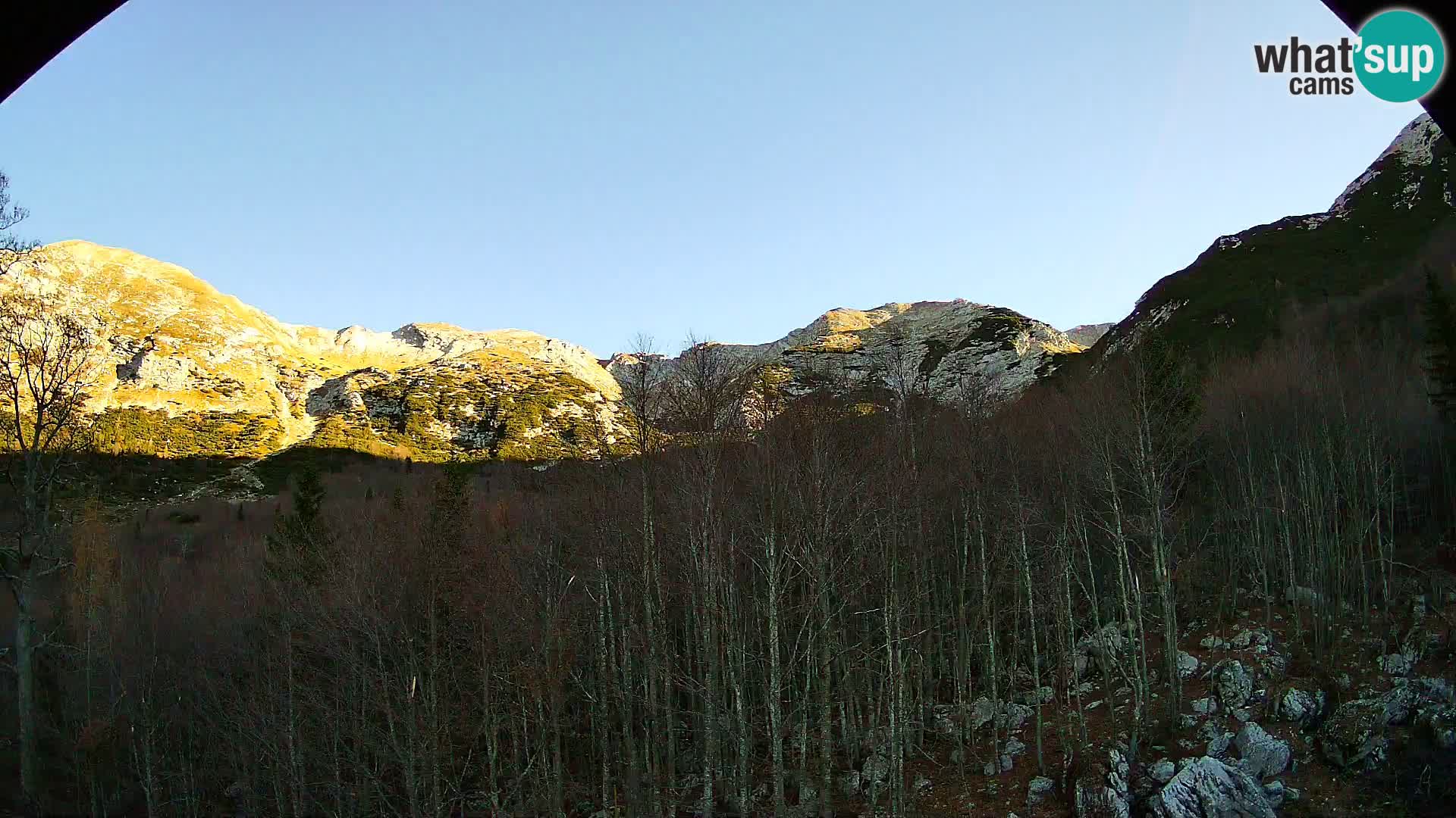 PLANINA RAZOR webcam (1315) | view to Vogel and Globoko