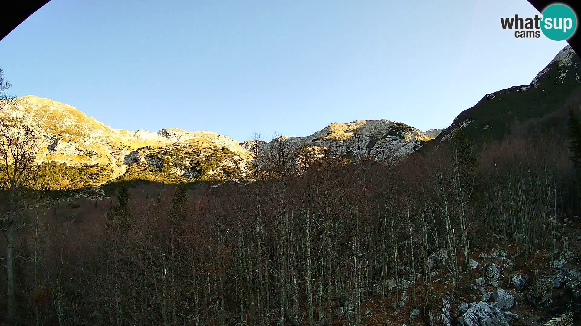 PLANINA RAZOR webcam (1315) | view to Vogel and Globoko