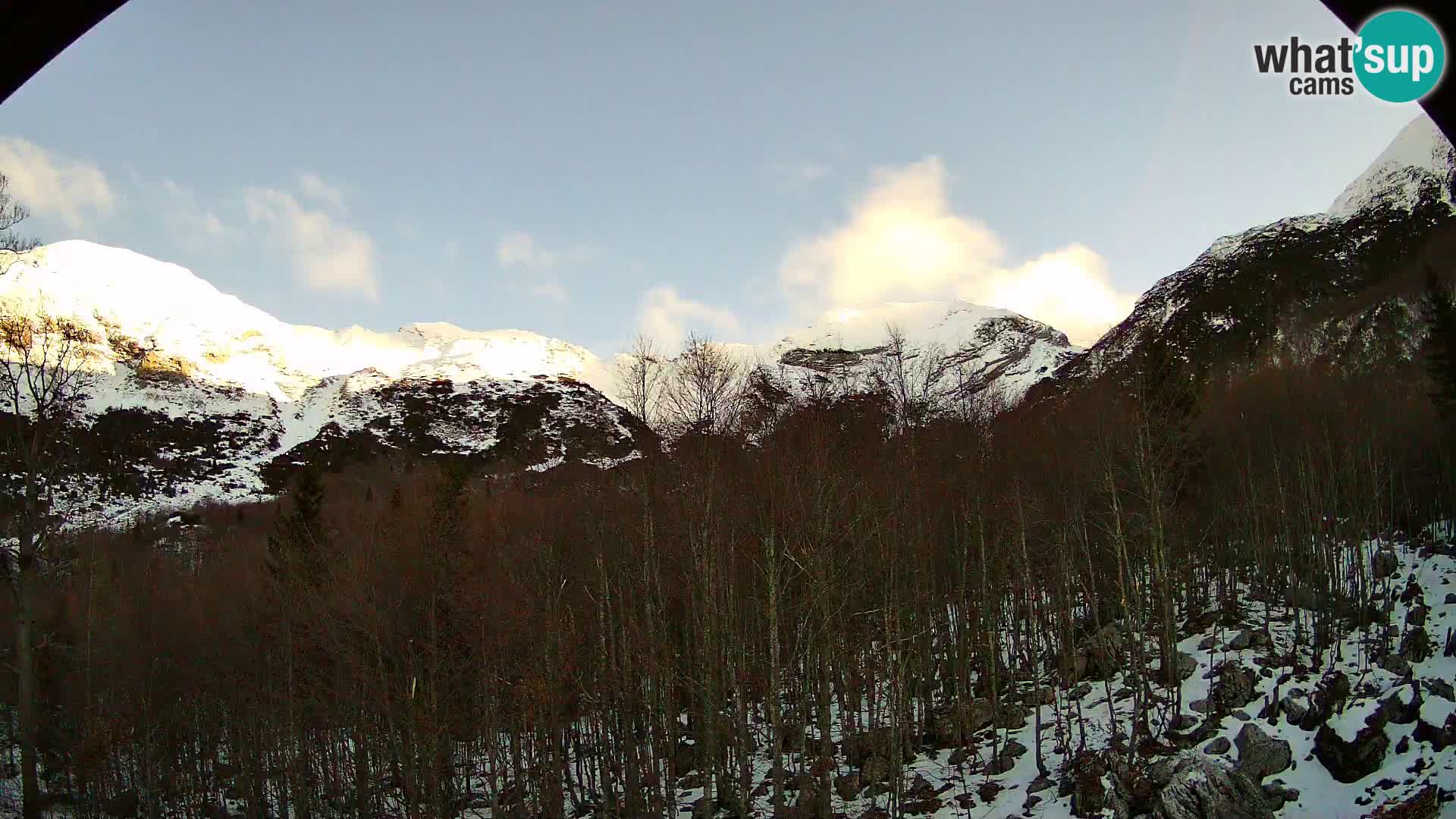 Cámara web PLANINA RAZOR (1315) | vista a Vogel y Globoko