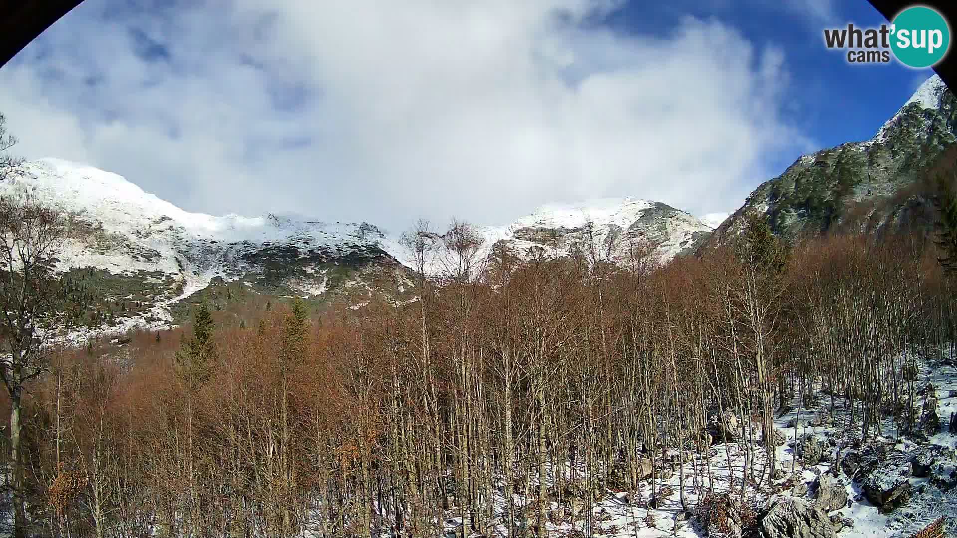 PLANINA RAZOR webcam (1315) | view to Vogel and Globoko