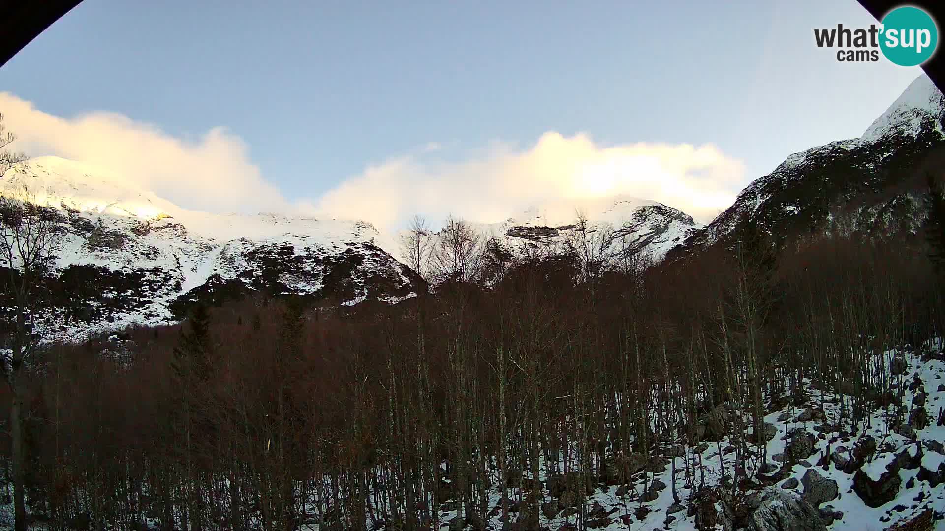 Cámara web PLANINA RAZOR (1315) | vista a Vogel y Globoko