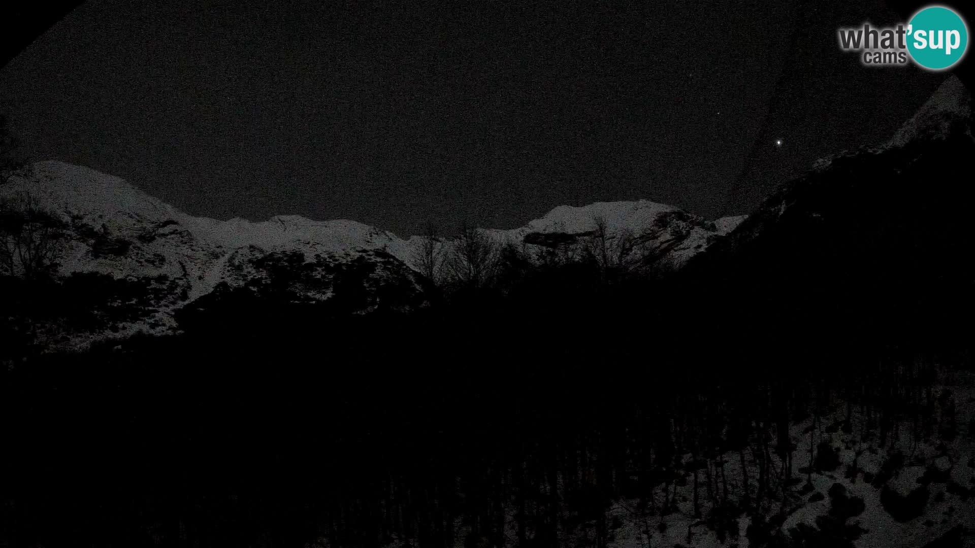 Cámara web PLANINA RAZOR (1315) | vista a Vogel y Globoko