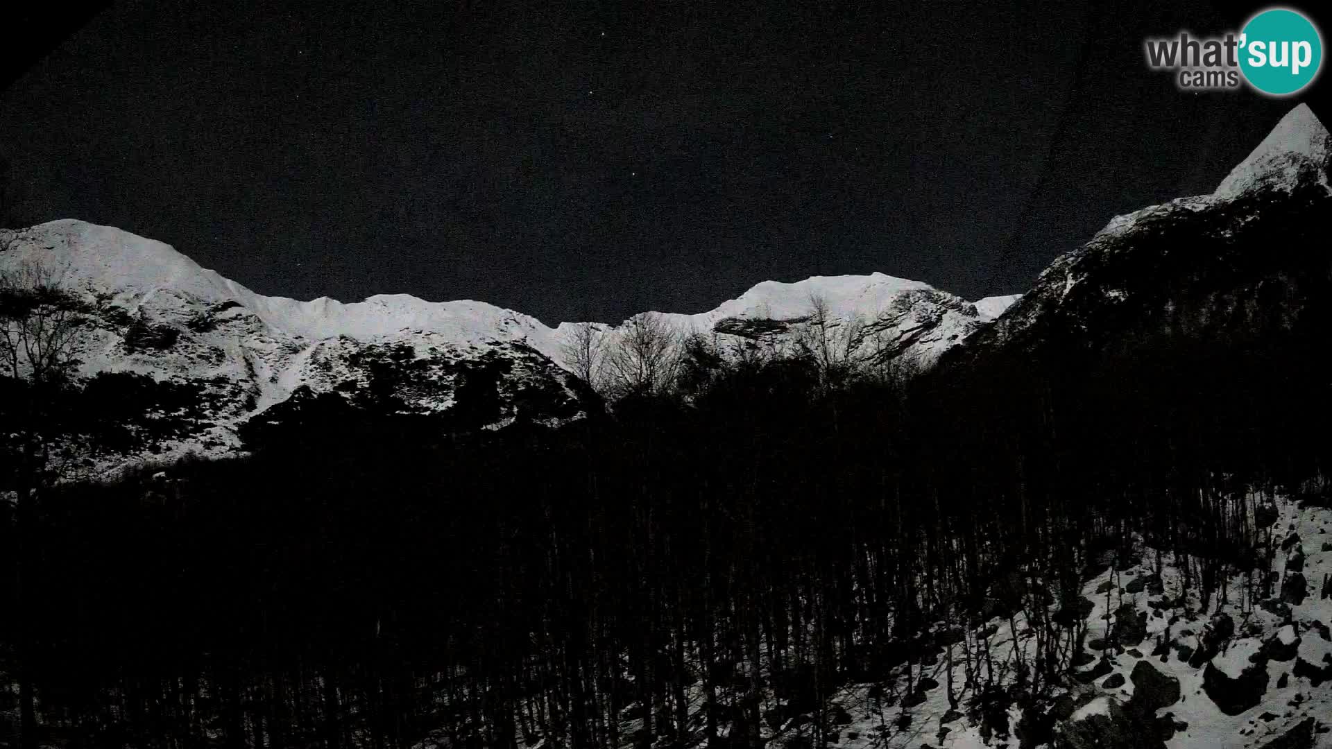 Cámara web PLANINA RAZOR (1315) | vista a Vogel y Globoko