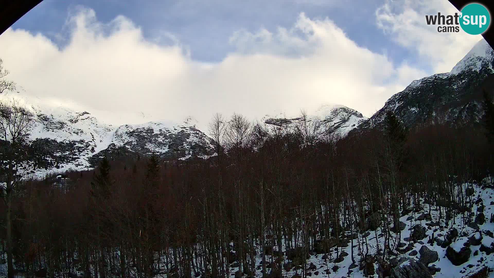 PLANINA RAZOR webcam (1315) | view to Vogel and Globoko