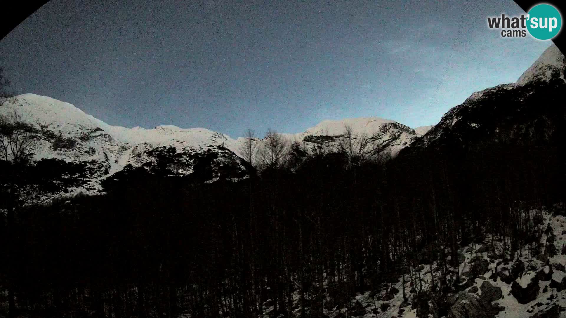 Cámara web PLANINA RAZOR (1315) | vista a Vogel y Globoko