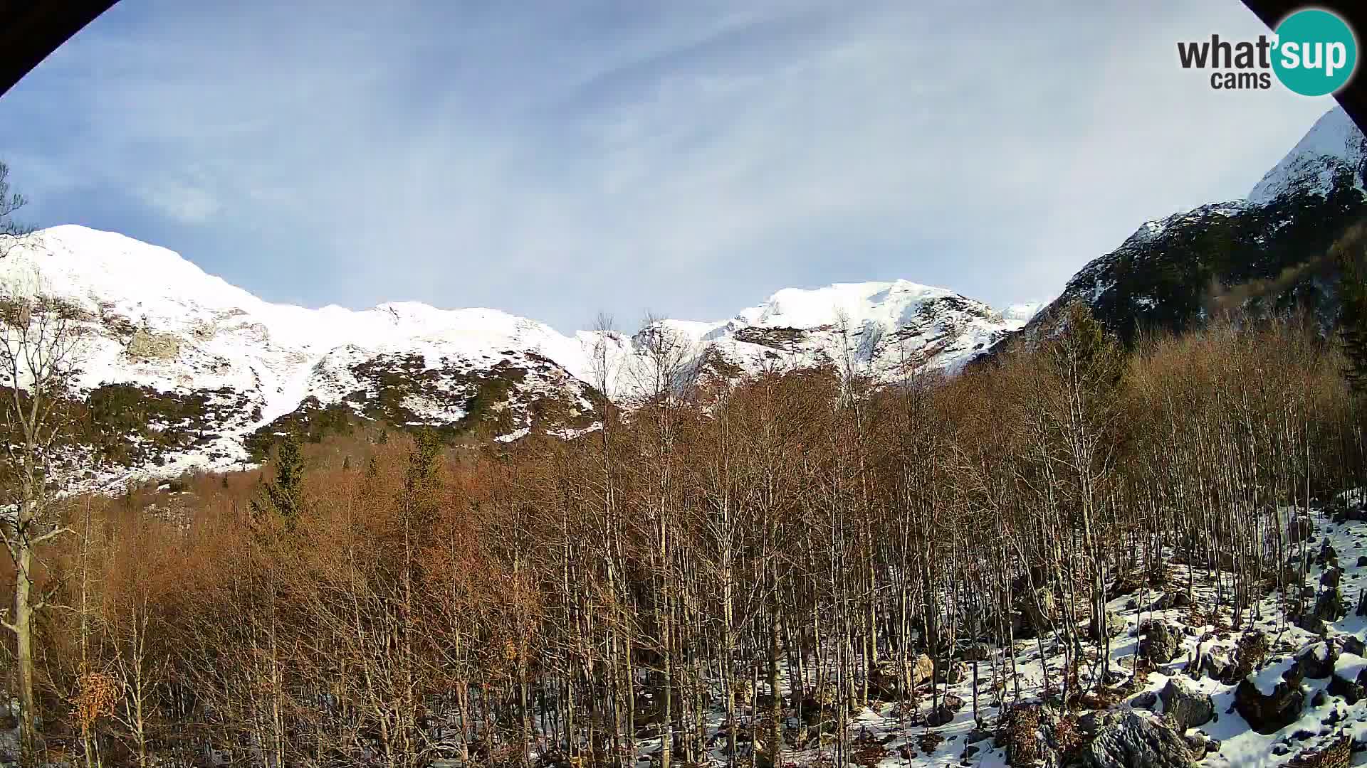 PLANINA RAZOR Live Cam (1315) | vista su Vogel e Globoko