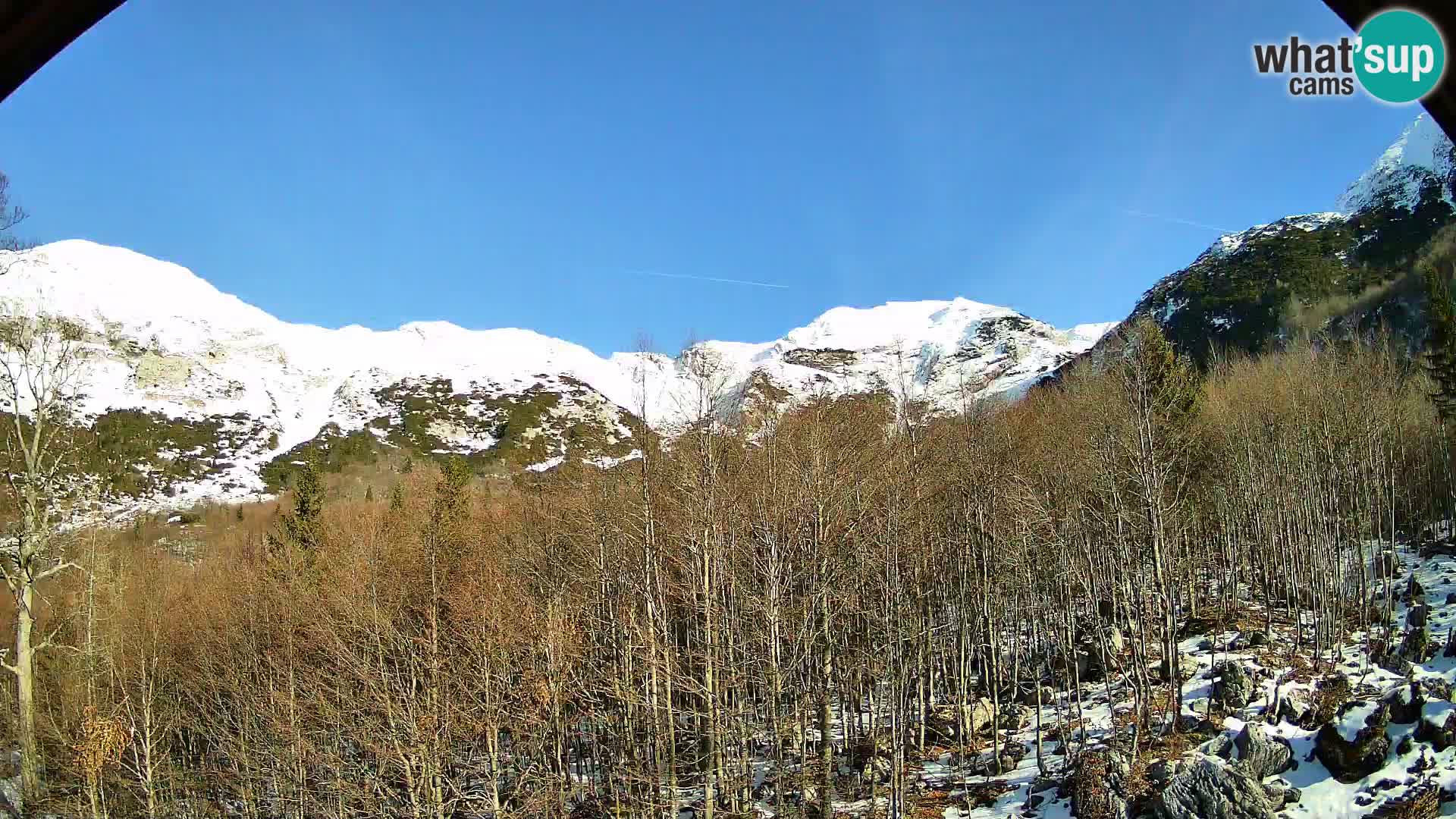 PLANINA RAZOR webcam (1315) | view to Vogel and Globoko