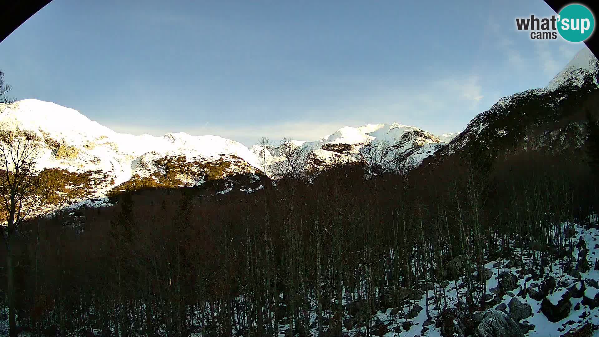 PLANINA RAZOR webcam (1315) | view to Vogel and Globoko