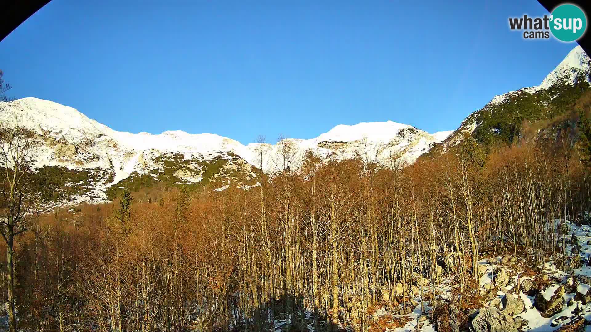 Cámara web PLANINA RAZOR (1315) | vista a Vogel y Globoko