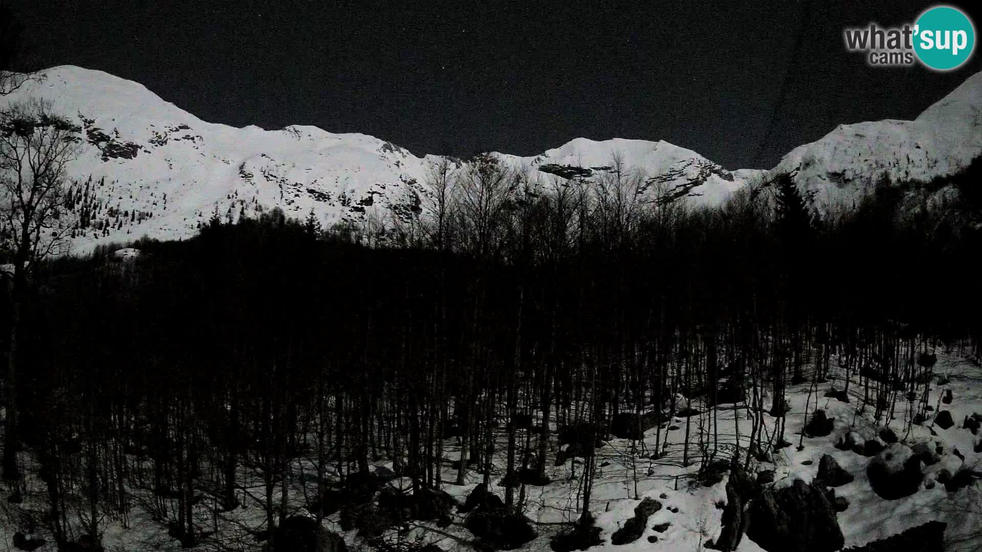 PLANINA RAZOR Live Cam (1315) | vista su Vogel e Globoko