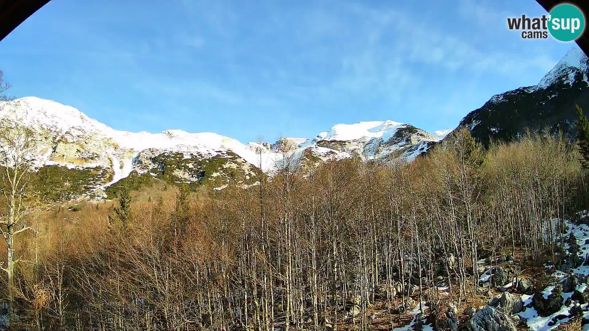 PLANINA RAZOR Live Cam (1315) | vista su Vogel e Globoko