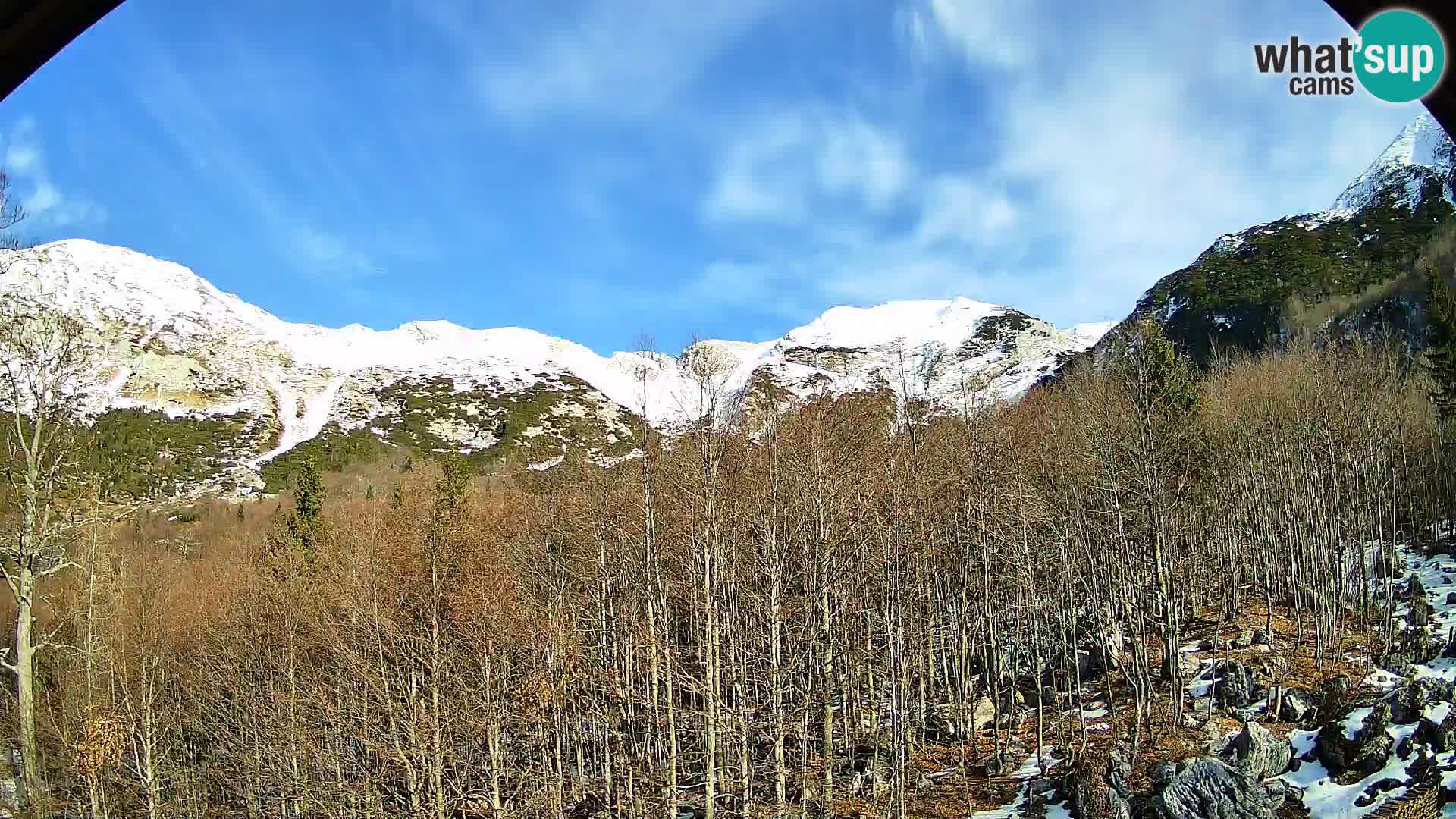 PLANINA RAZOR webcam (1315) | view to Vogel and Globoko
