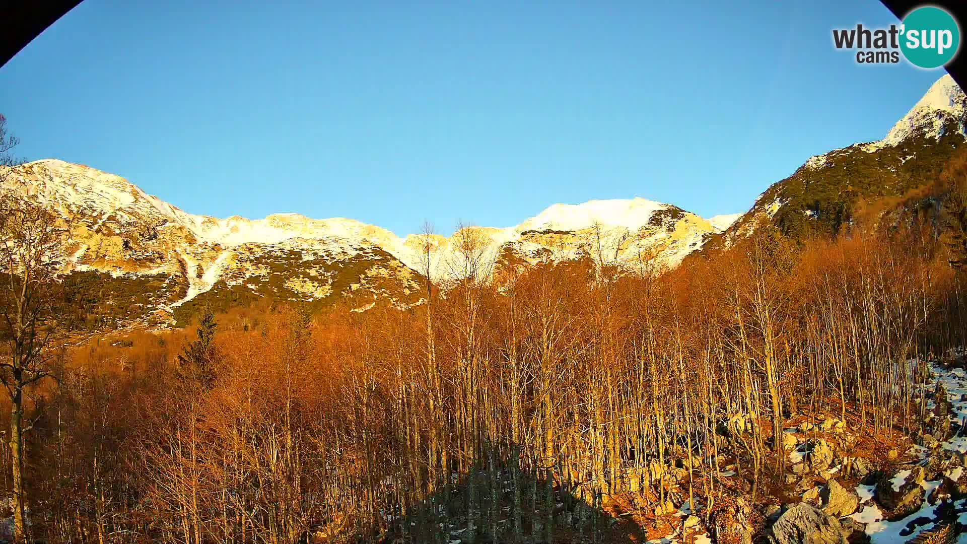 PLANINA RAZOR Live Cam (1315) | vista su Vogel e Globoko