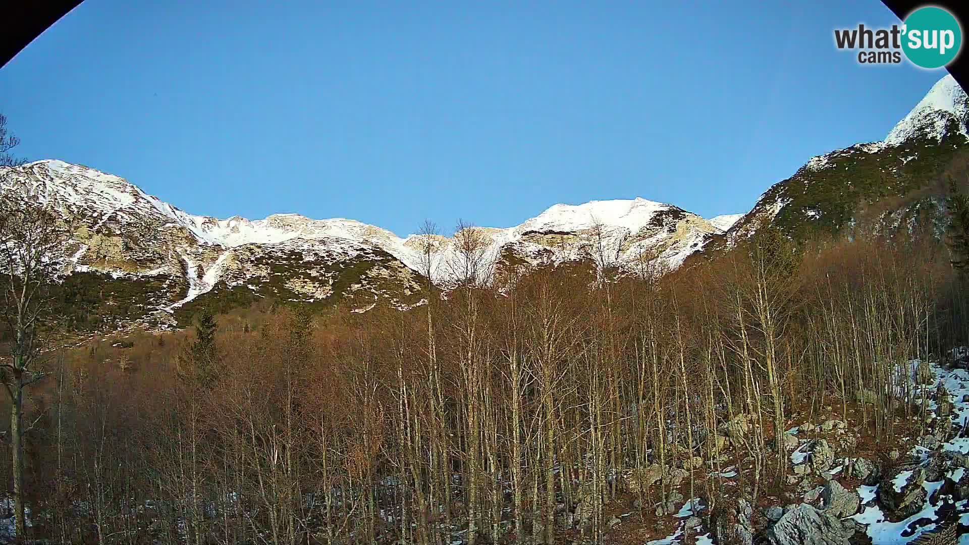 Cámara web PLANINA RAZOR (1315) | vista a Vogel y Globoko